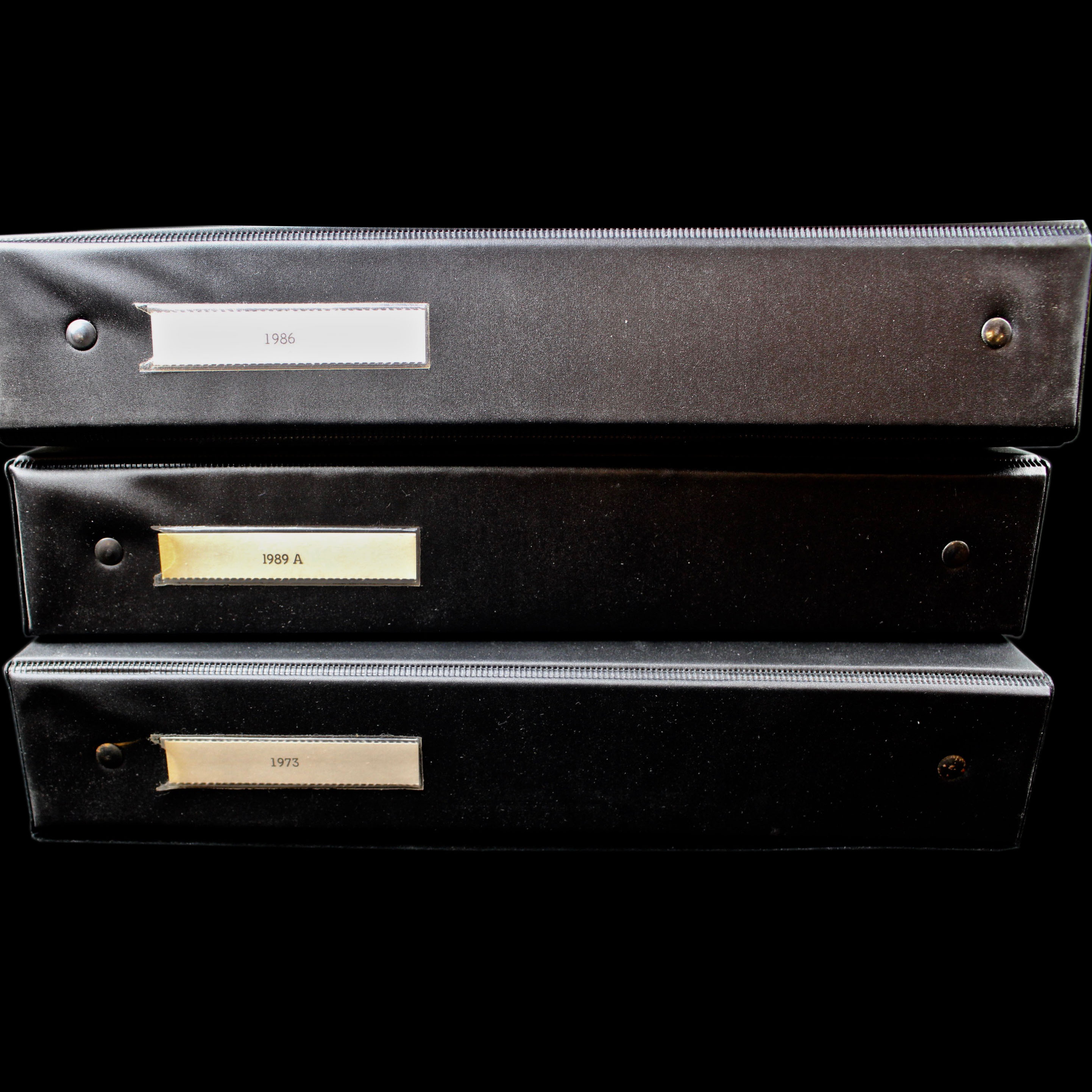 Three Albums of U.S. Postage Stamps and First Day Covers