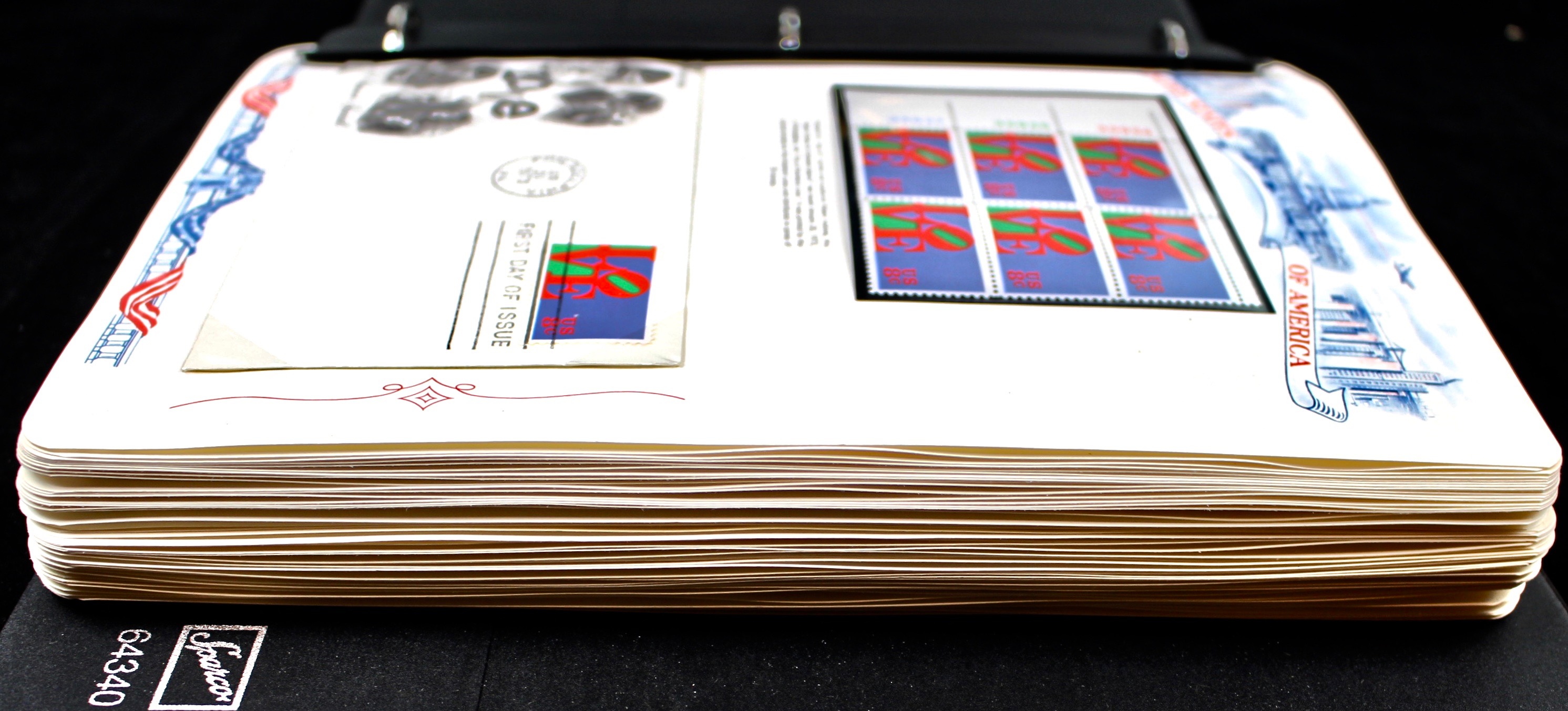 Three Albums of U.S. Postage Stamps and First Day Covers