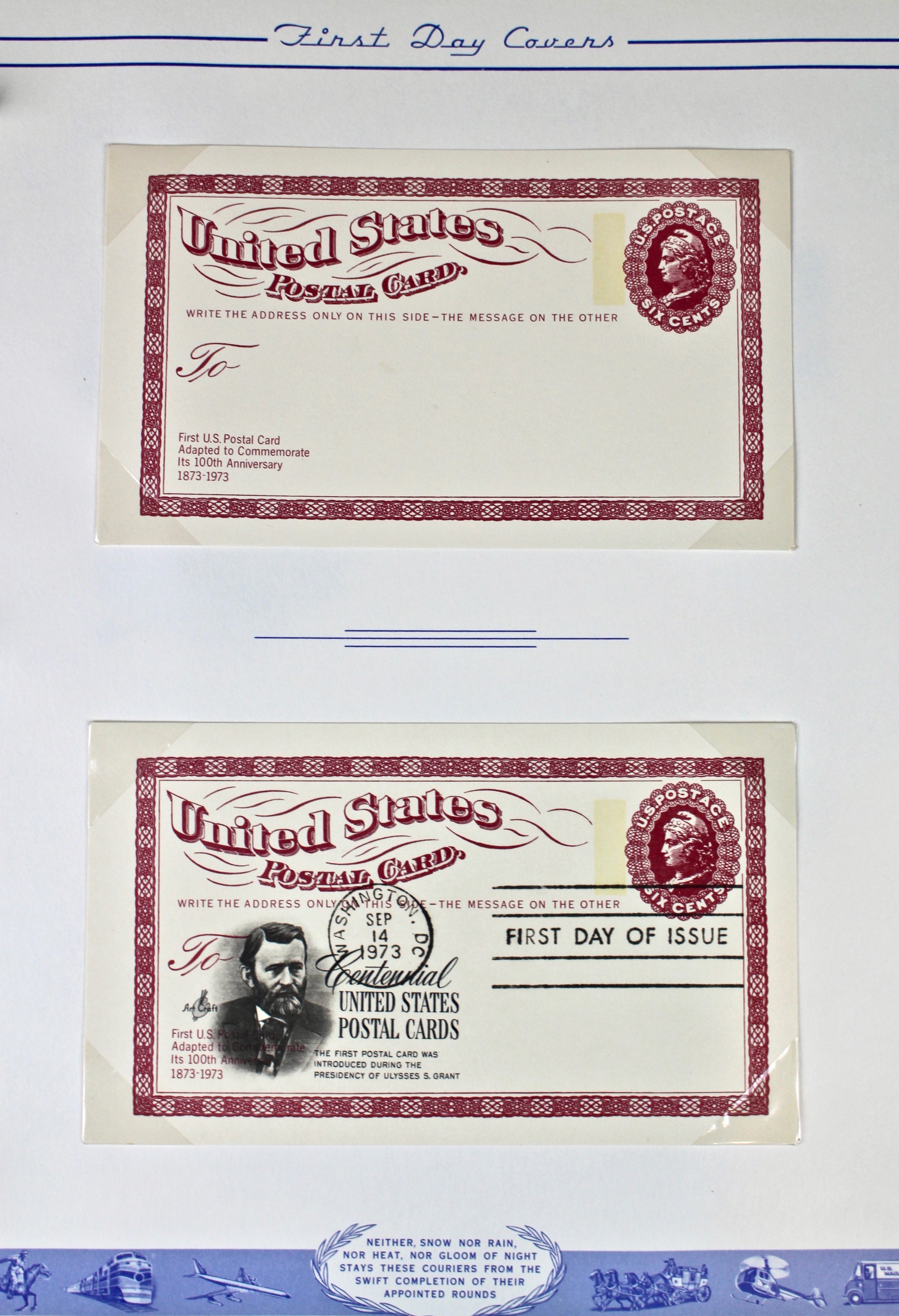 Three Albums of U.S. Postage Stamps and First Day Covers