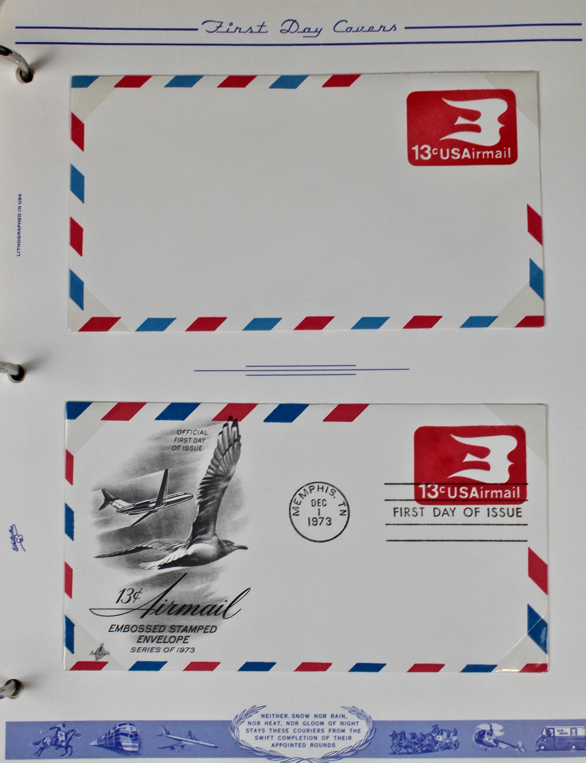 Three Albums of U.S. Postage Stamps and First Day Covers