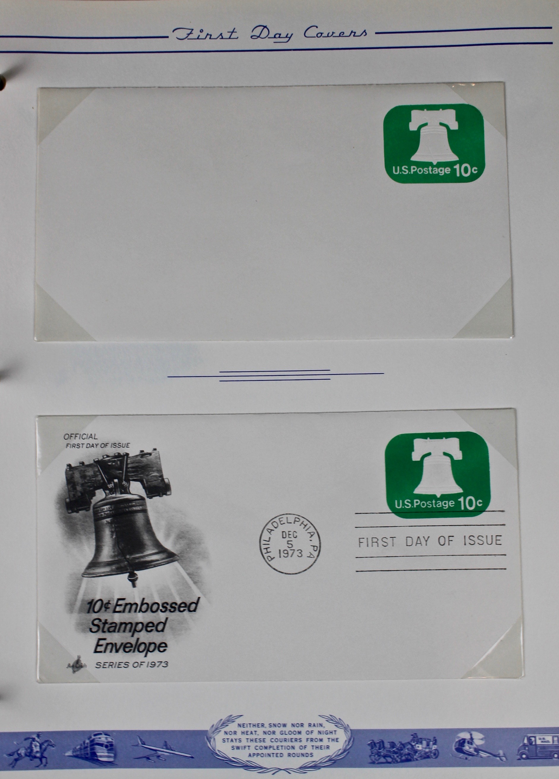 Three Albums of U.S. Postage Stamps and First Day Covers