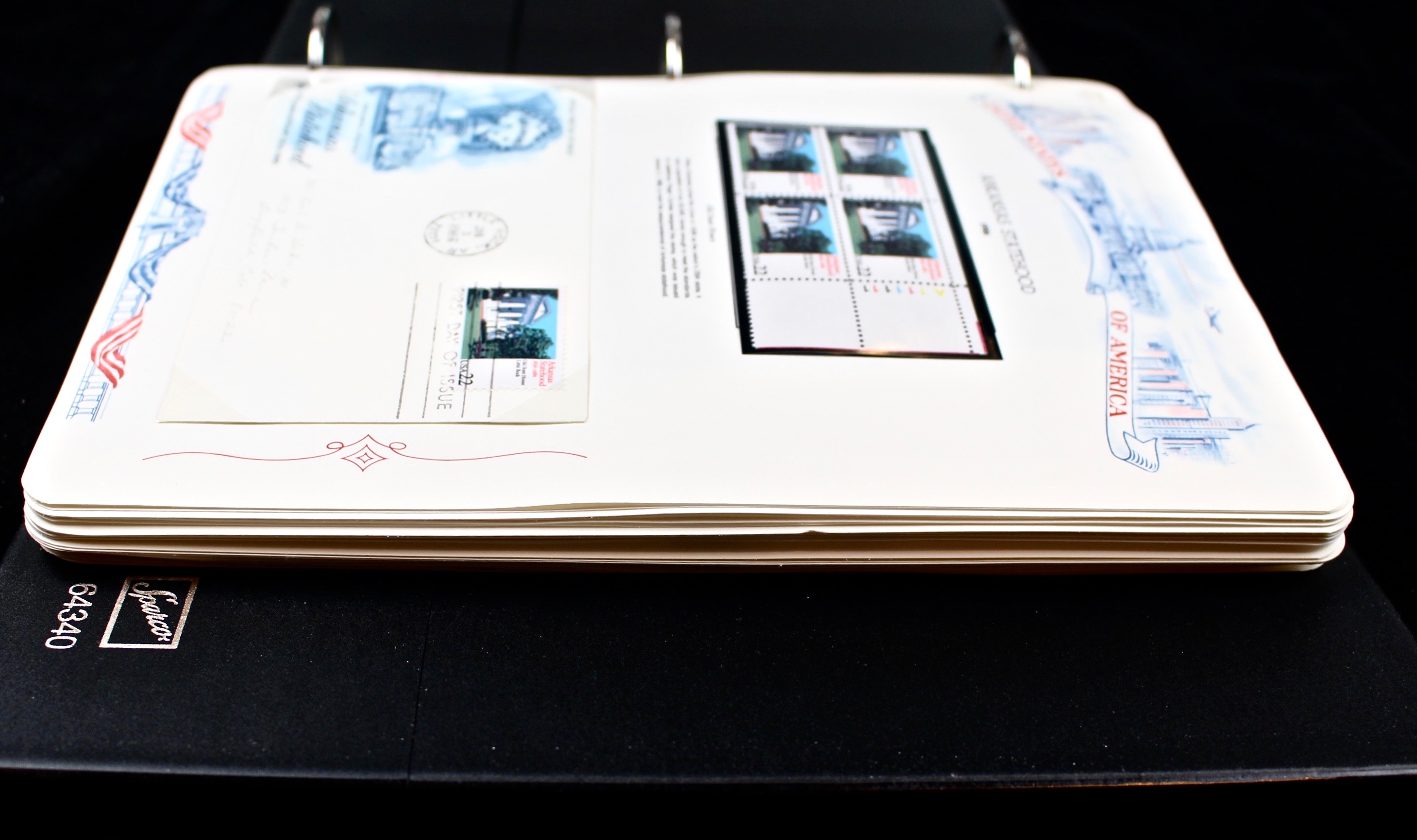 Three Albums of U.S. Postage Stamps and First Day Covers
