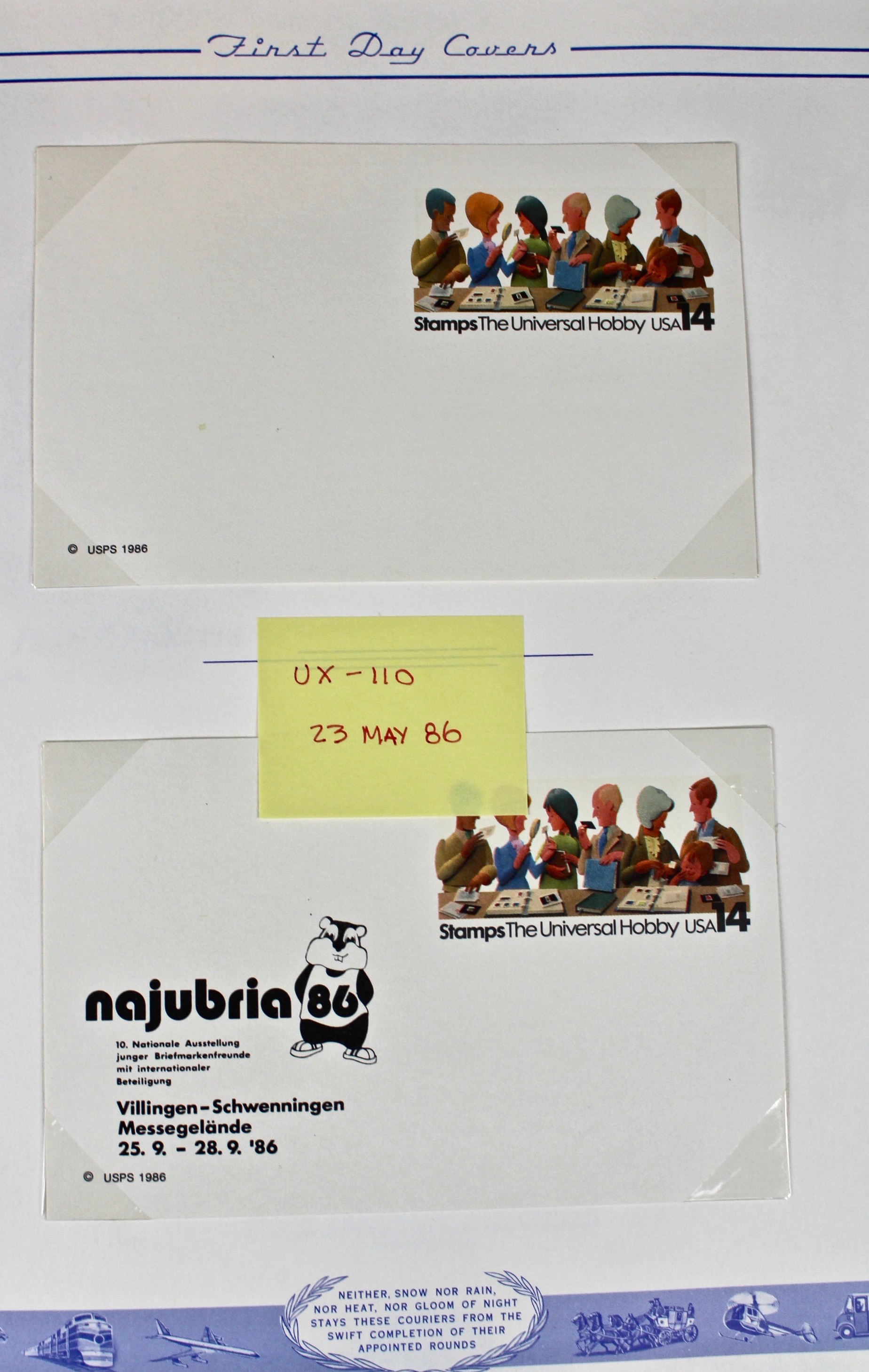 Three Albums of U.S. Postage Stamps and First Day Covers