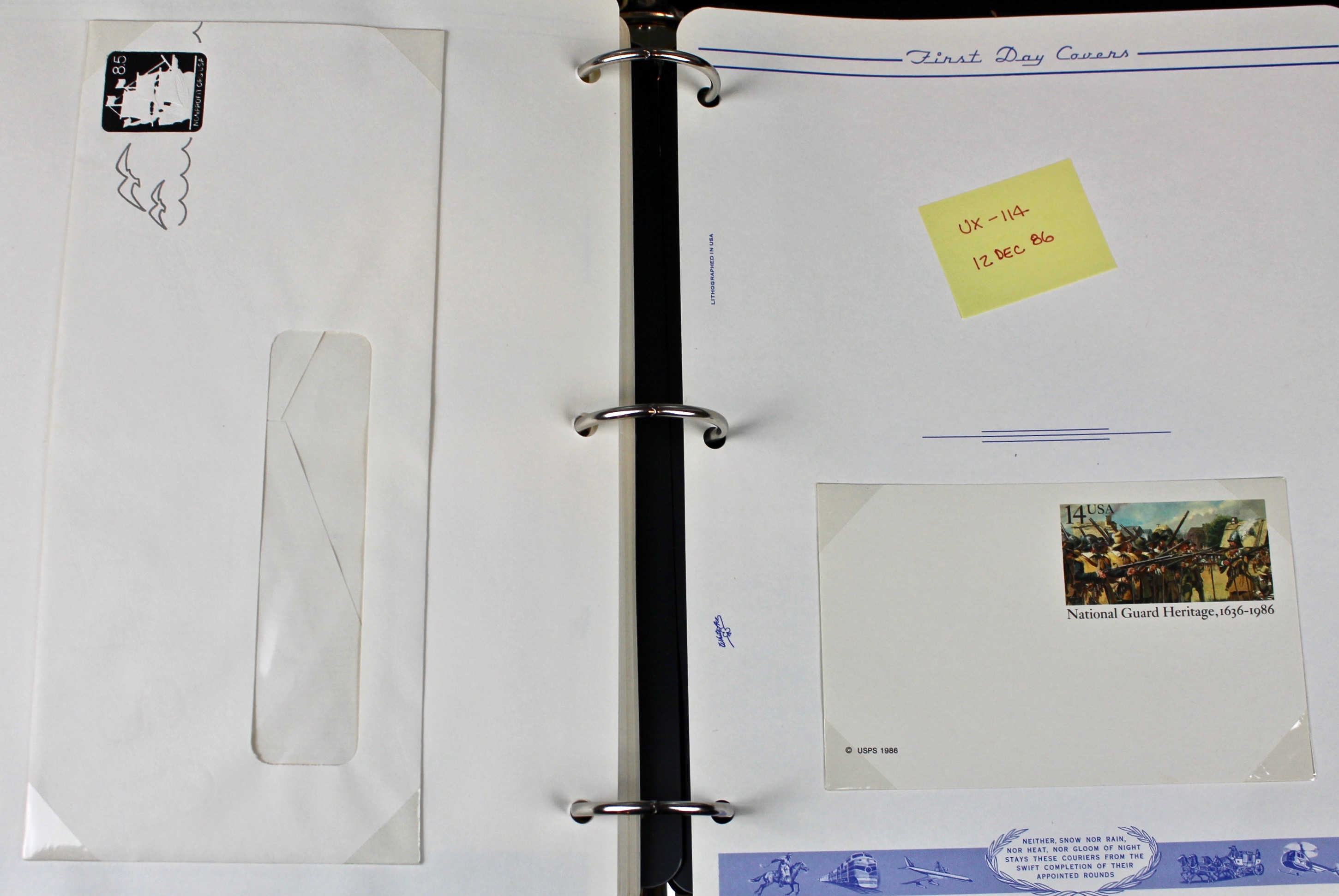 Three Albums of U.S. Postage Stamps and First Day Covers