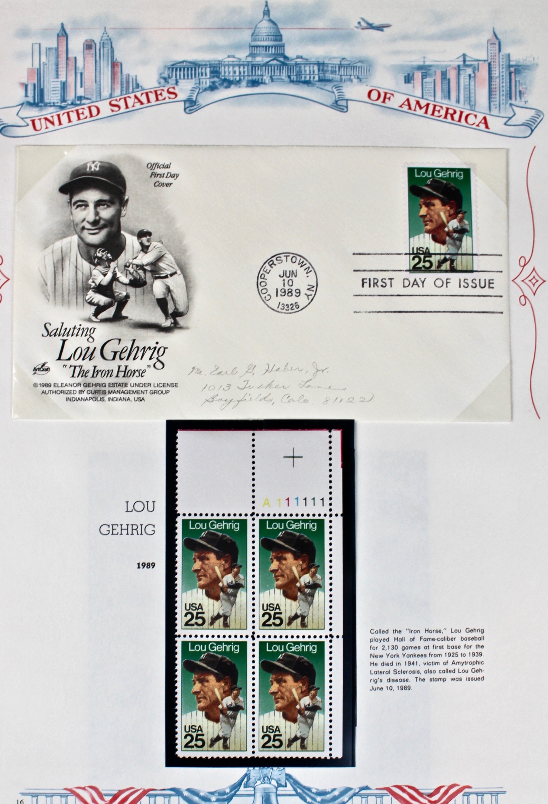 Three Albums of U.S. Postage Stamps and First Day Covers