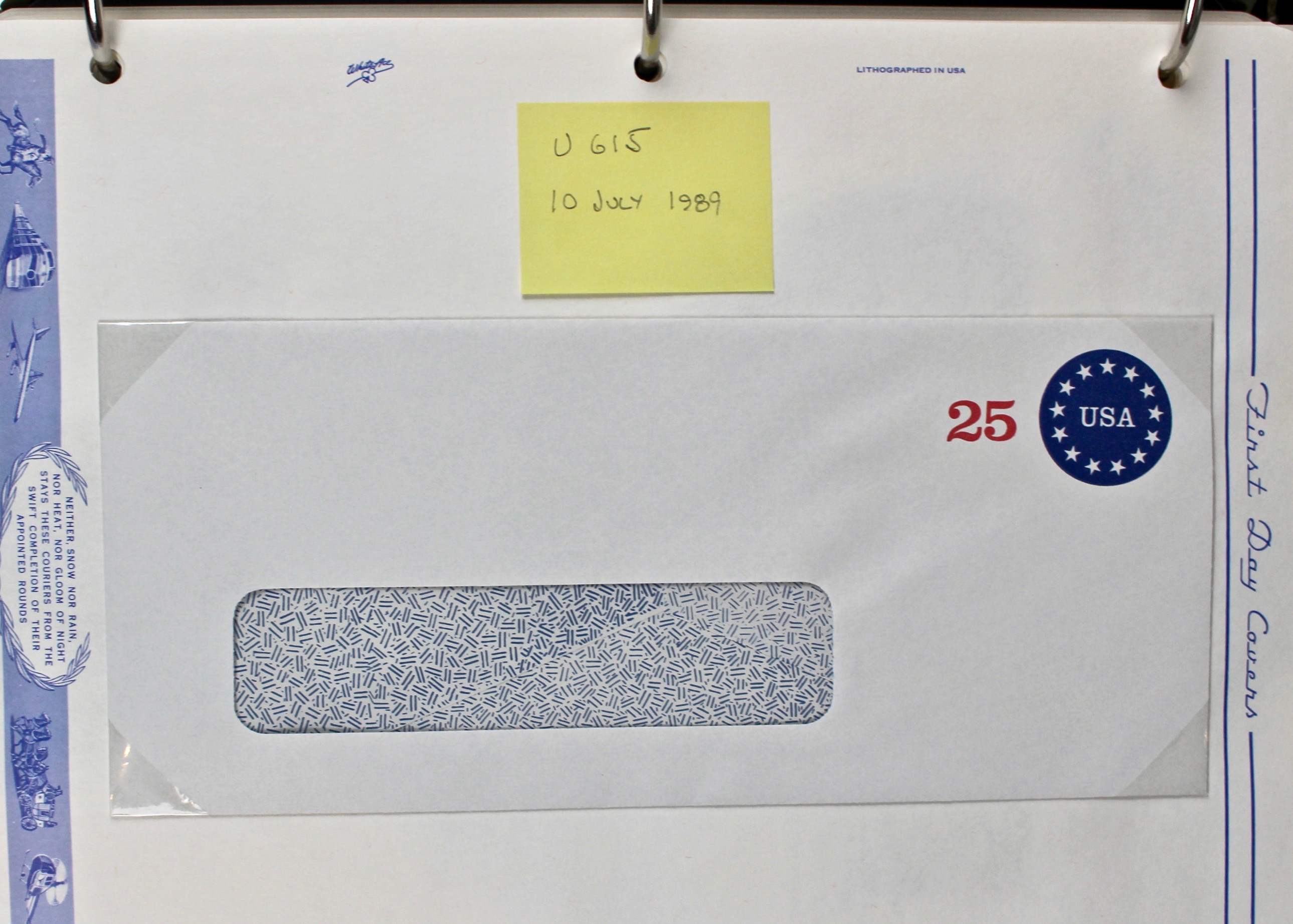 Three Albums of U.S. Postage Stamps and First Day Covers