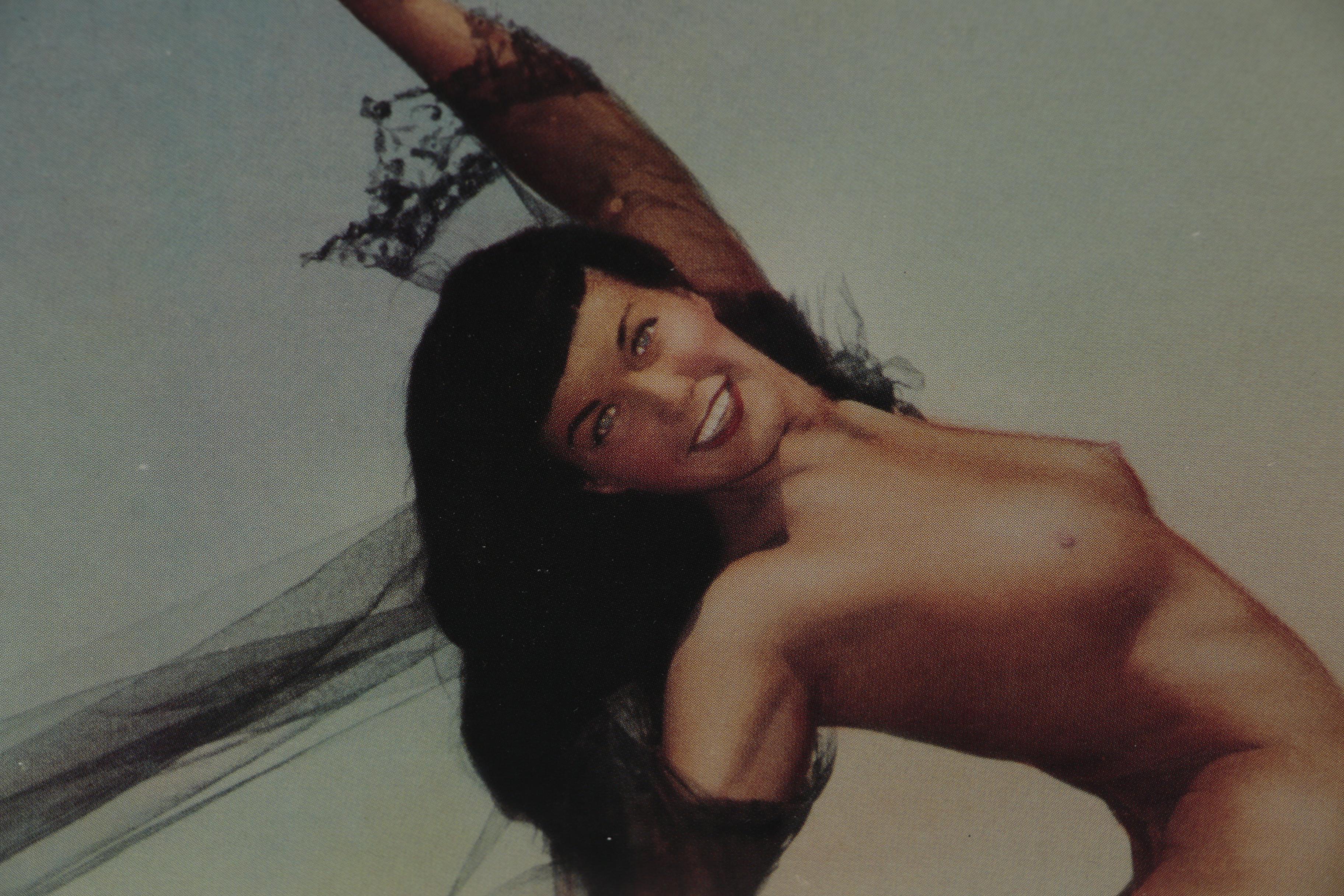 Bunny Yeager Pin-up Offset Lithograph of Bettie Page