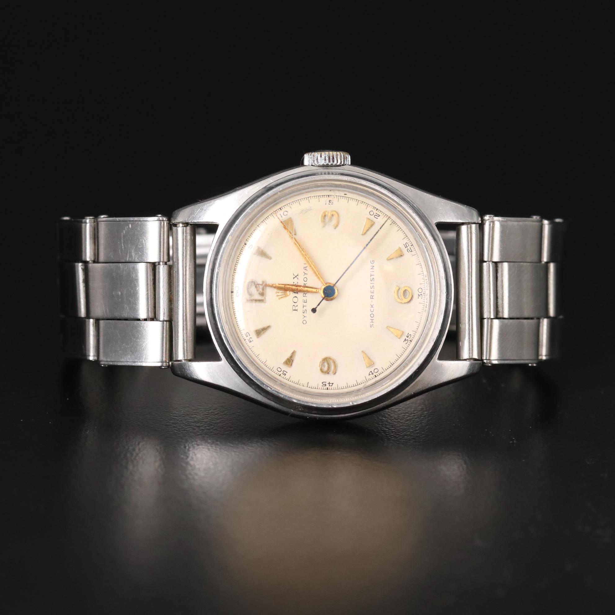 Rolex Oyster Royal 6044 Stainless Steel Watch, Circa 1948