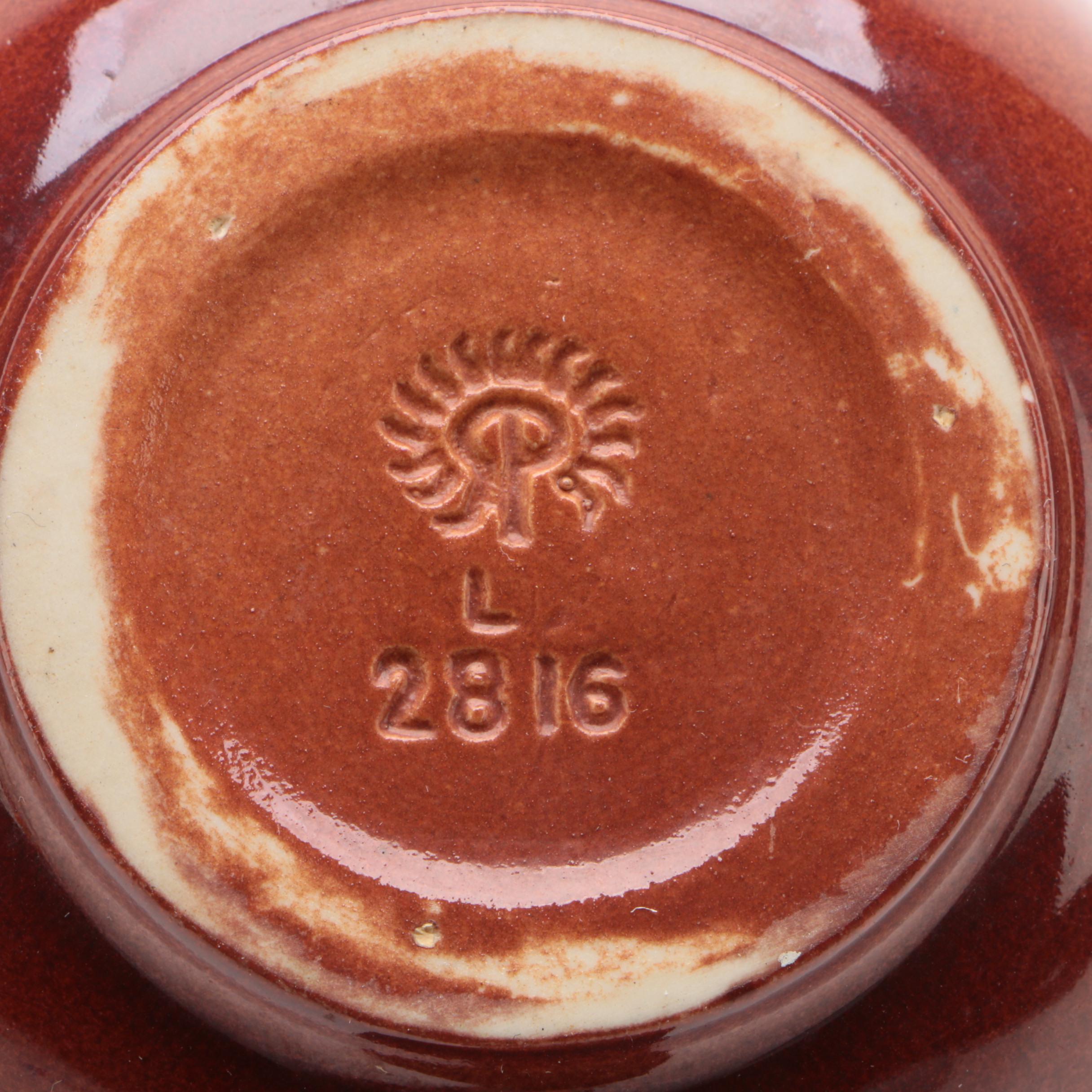 Rookwood Pottery Mug and Saucer, 1950