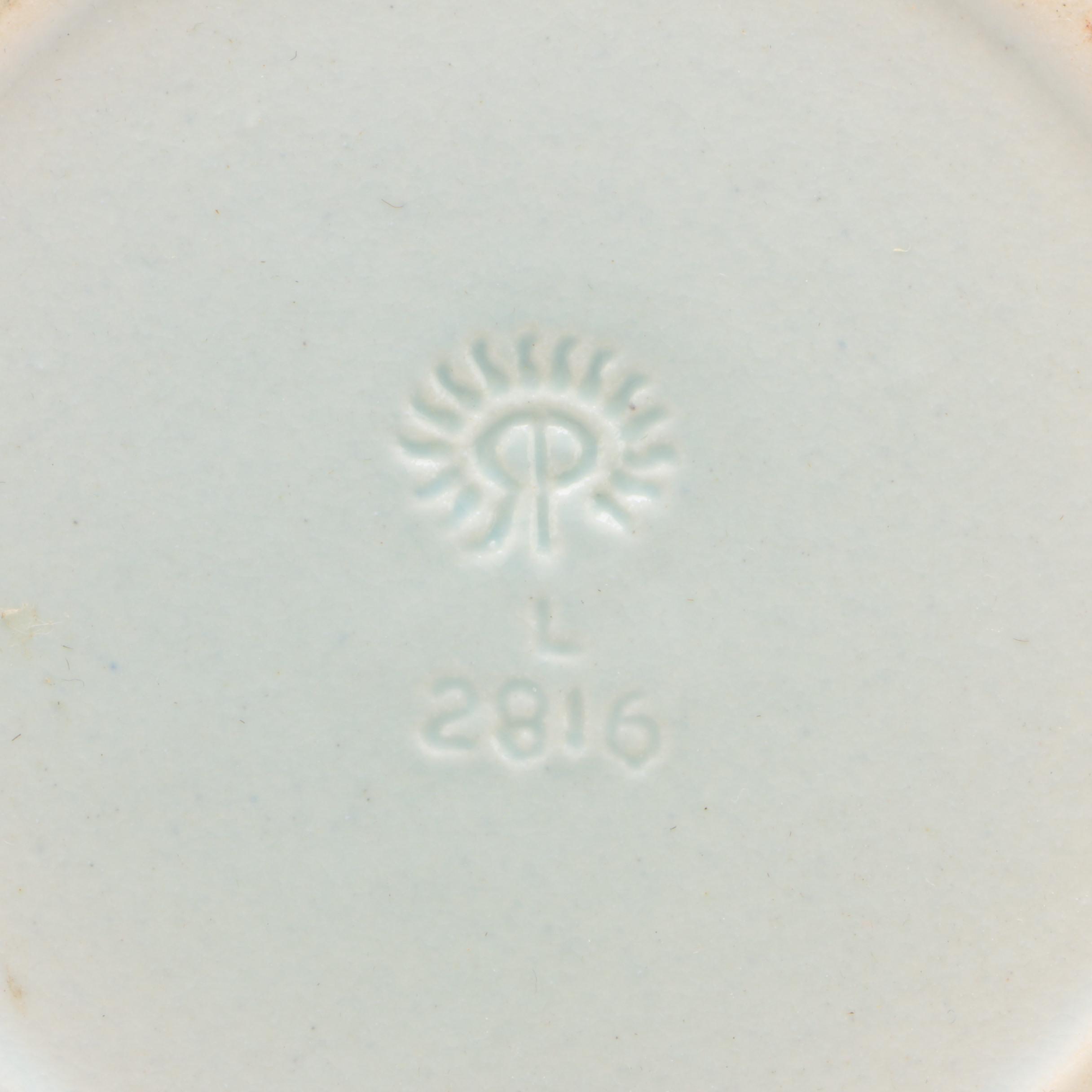 Rookwood Pottery Mug and Saucer, 1950