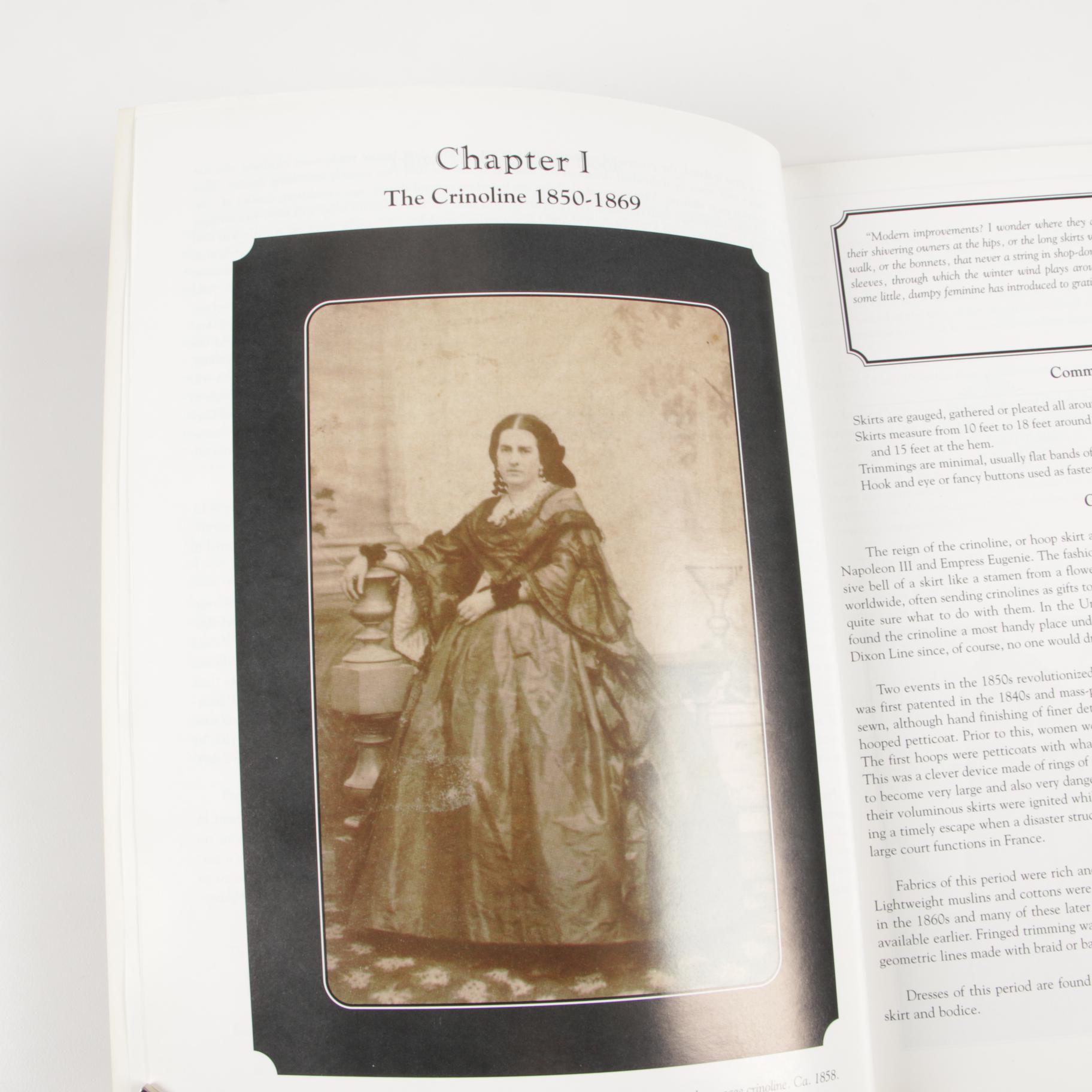 History of Fashion from the Victorian Era to the Civil War Era Book Collection