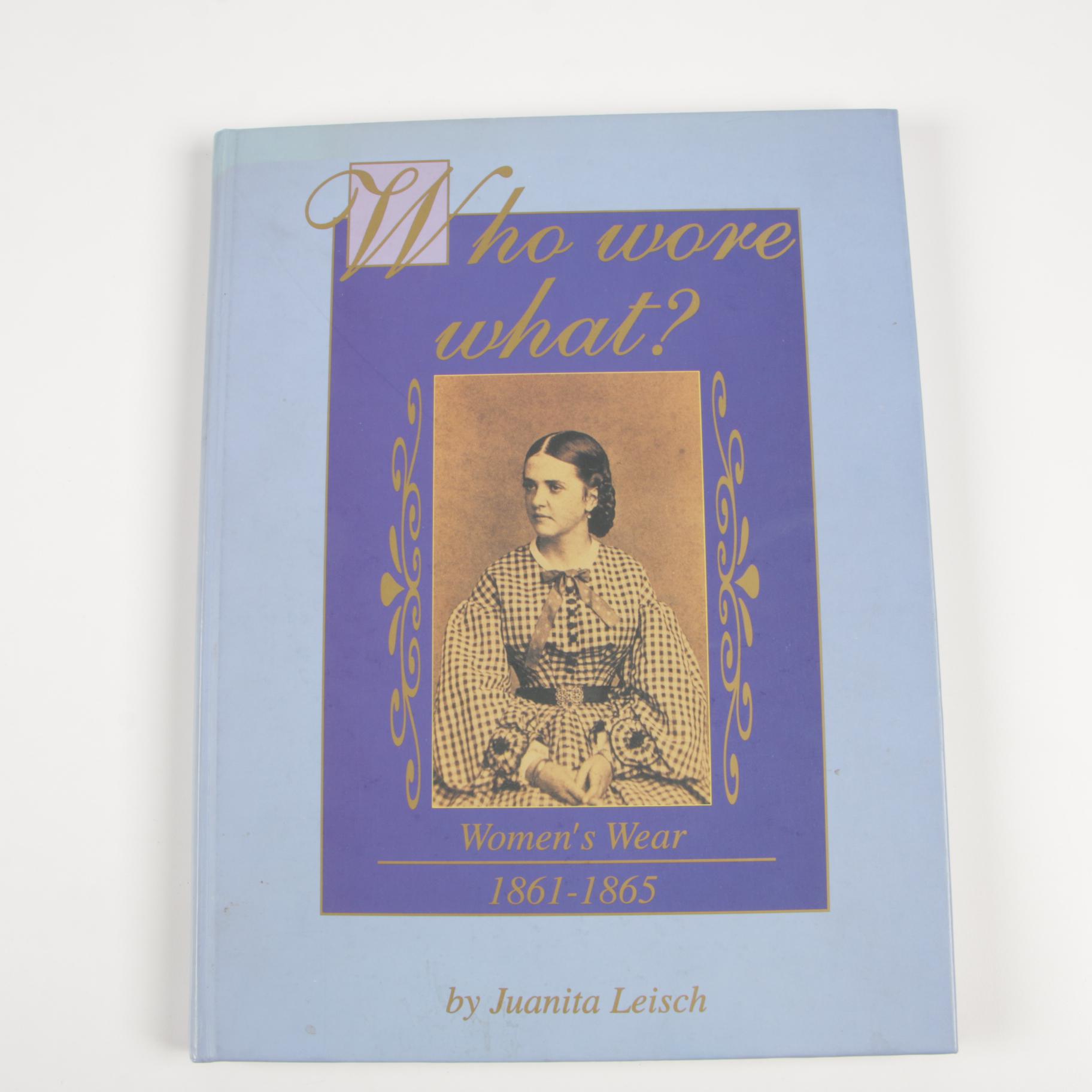 History of Fashion from the Victorian Era to the Civil War Era Book Collection