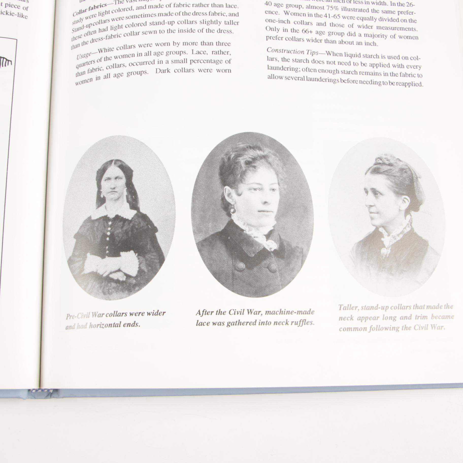 History of Fashion from the Victorian Era to the Civil War Era Book Collection