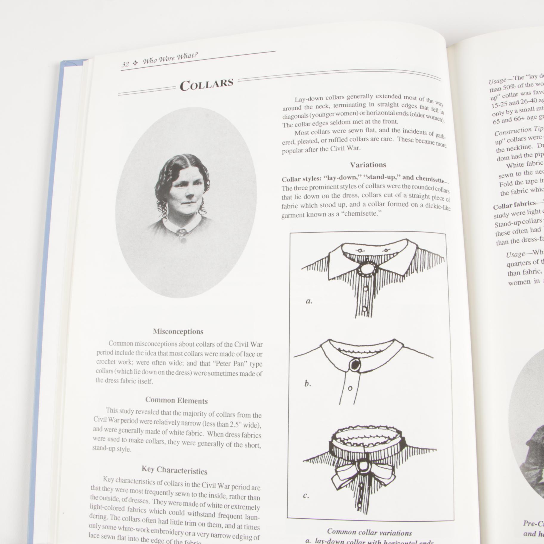 History of Fashion from the Victorian Era to the Civil War Era Book Collection