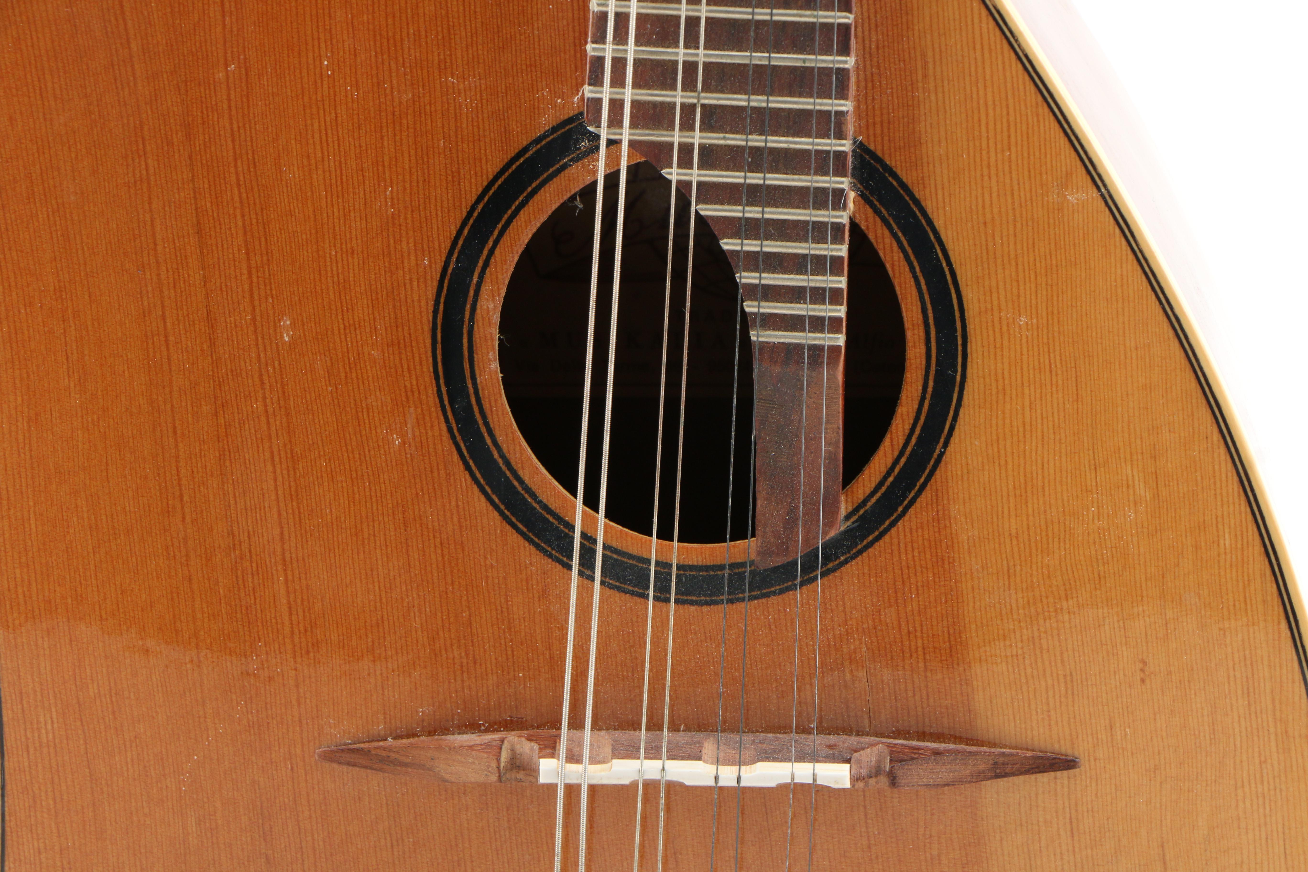 Musikalia Model 610 T "Lyre" Mandolin with Mandolin and Mandola Sheet Music