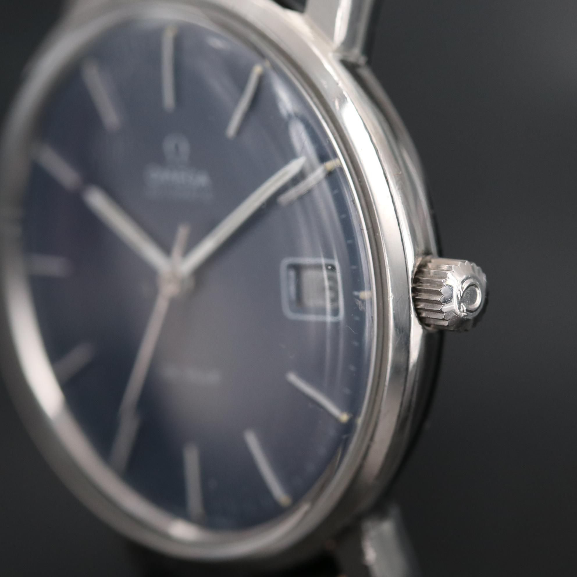 Omega DeVille Stainless Steel Automatic Watch, Circa 1972