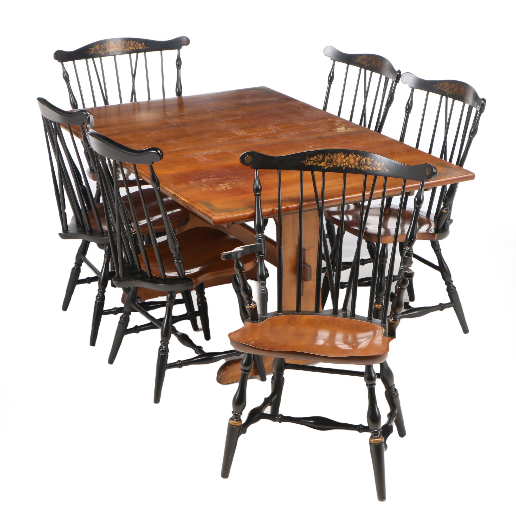 Dining Table Hitchcock Windsor Chair Antique Hitchcock Hitchcock