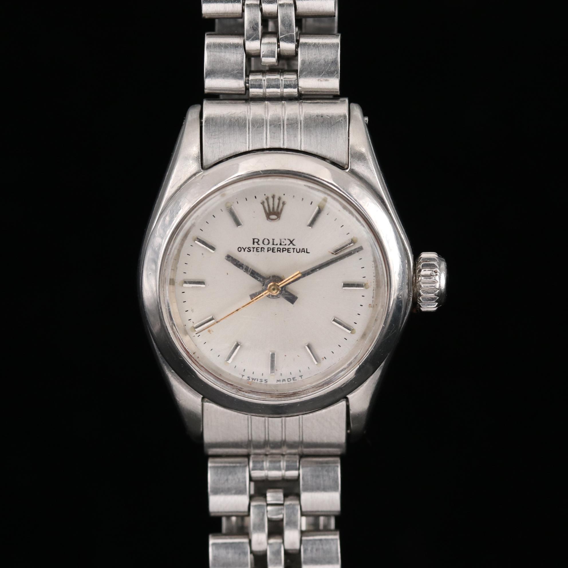 Rolex Oyster Perpetual 6618 Stainless Steel Automatic Watch, 1969