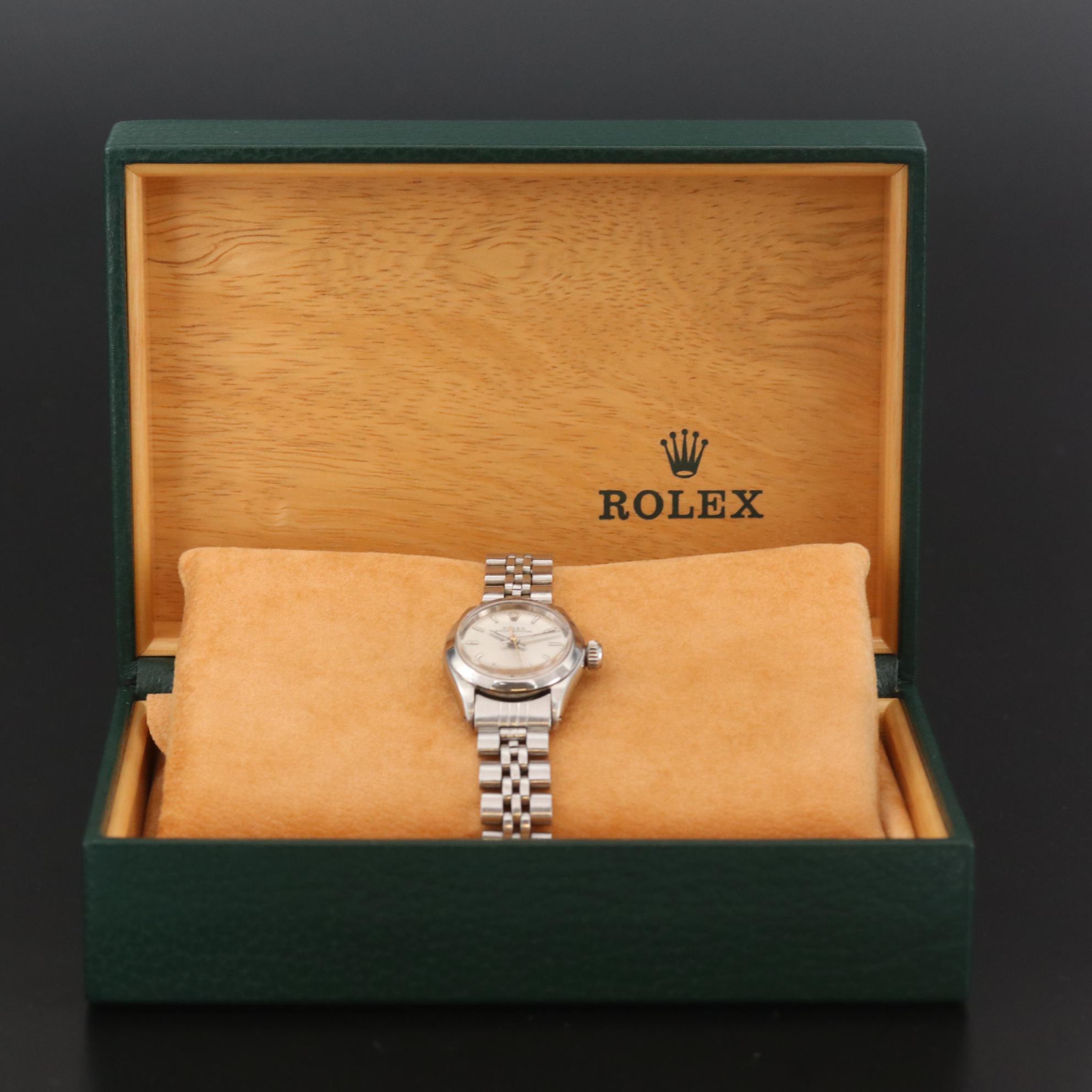 Rolex Oyster Perpetual 6618 Stainless Steel Automatic Watch, 1969