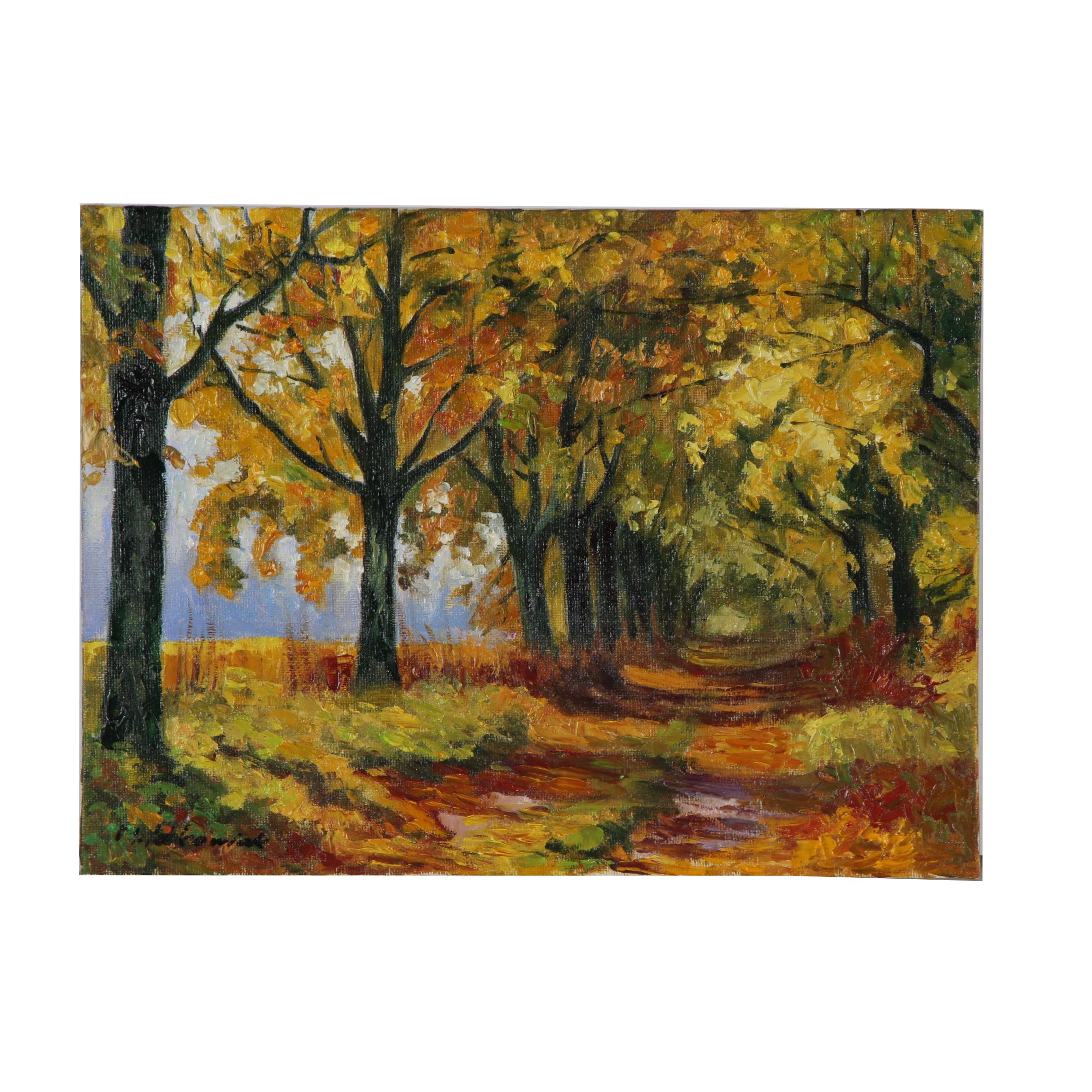 Mario Idkowiak Landscape Oil Painting