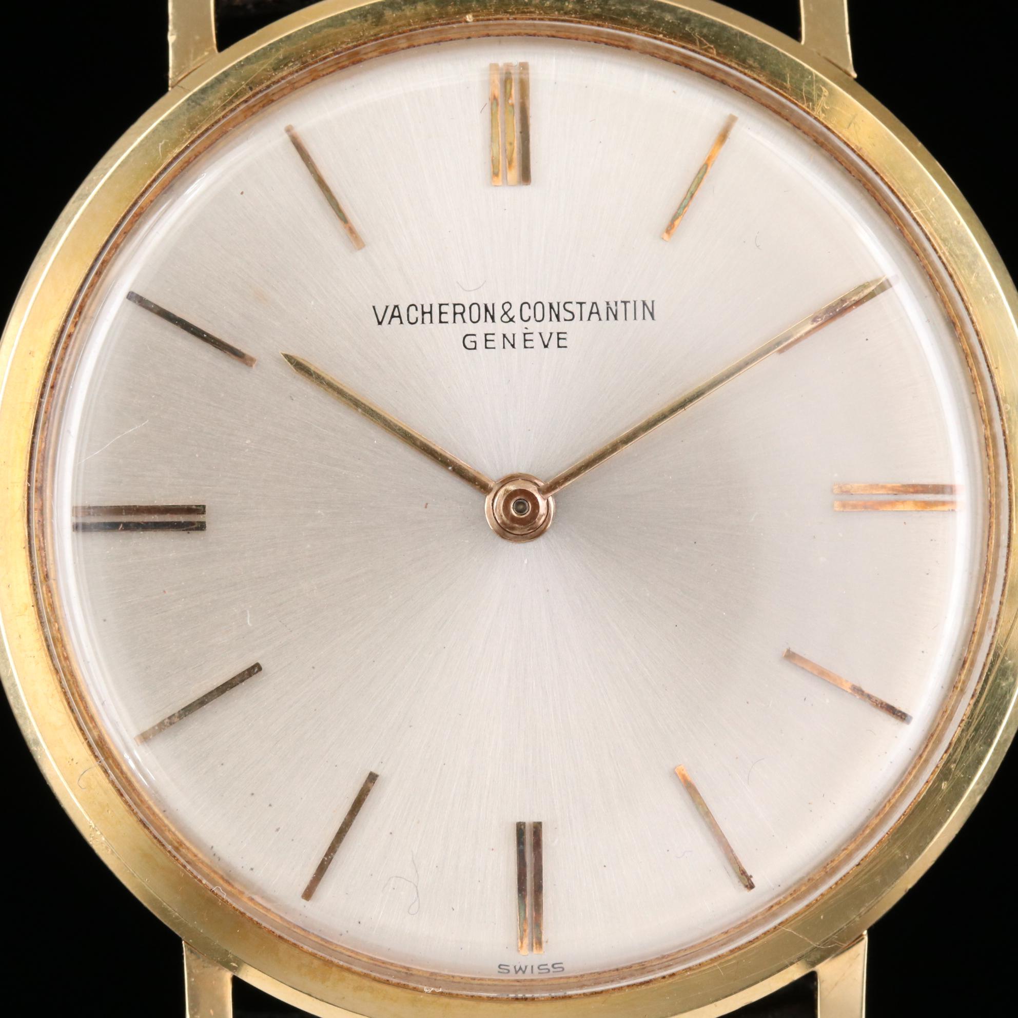 Vacheron & Constantin Patrimony Ultra Thin 18K Gold Watch, Circa 1964