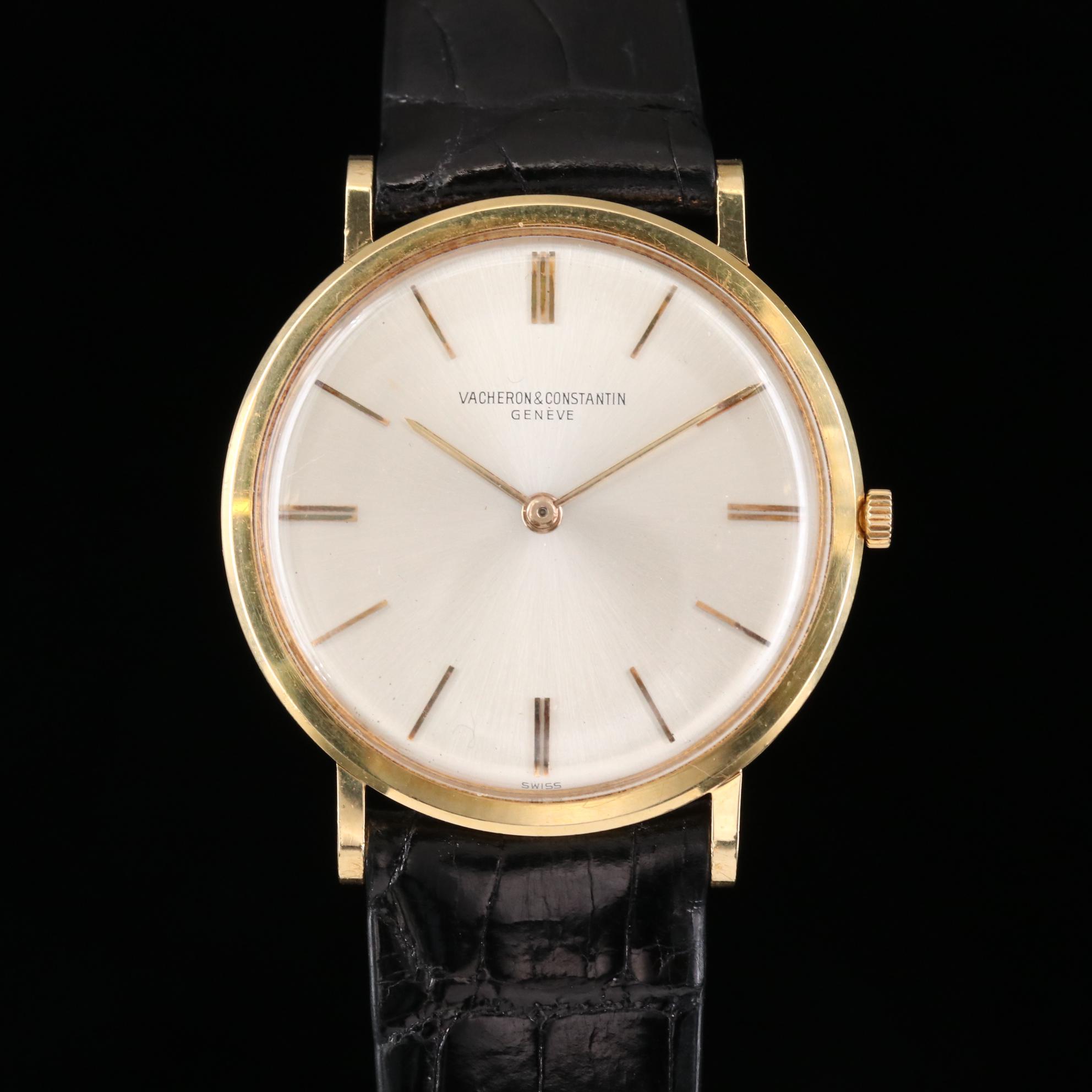 Vacheron & Constantin Patrimony Ultra Thin 18K Gold Watch, Circa 1964