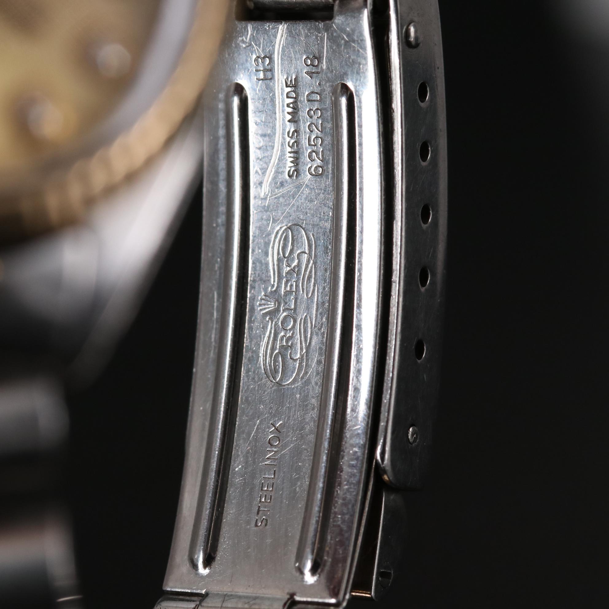 Rolex Datejust 18K Gold Diamond and Stainless Steel Watch, 1983