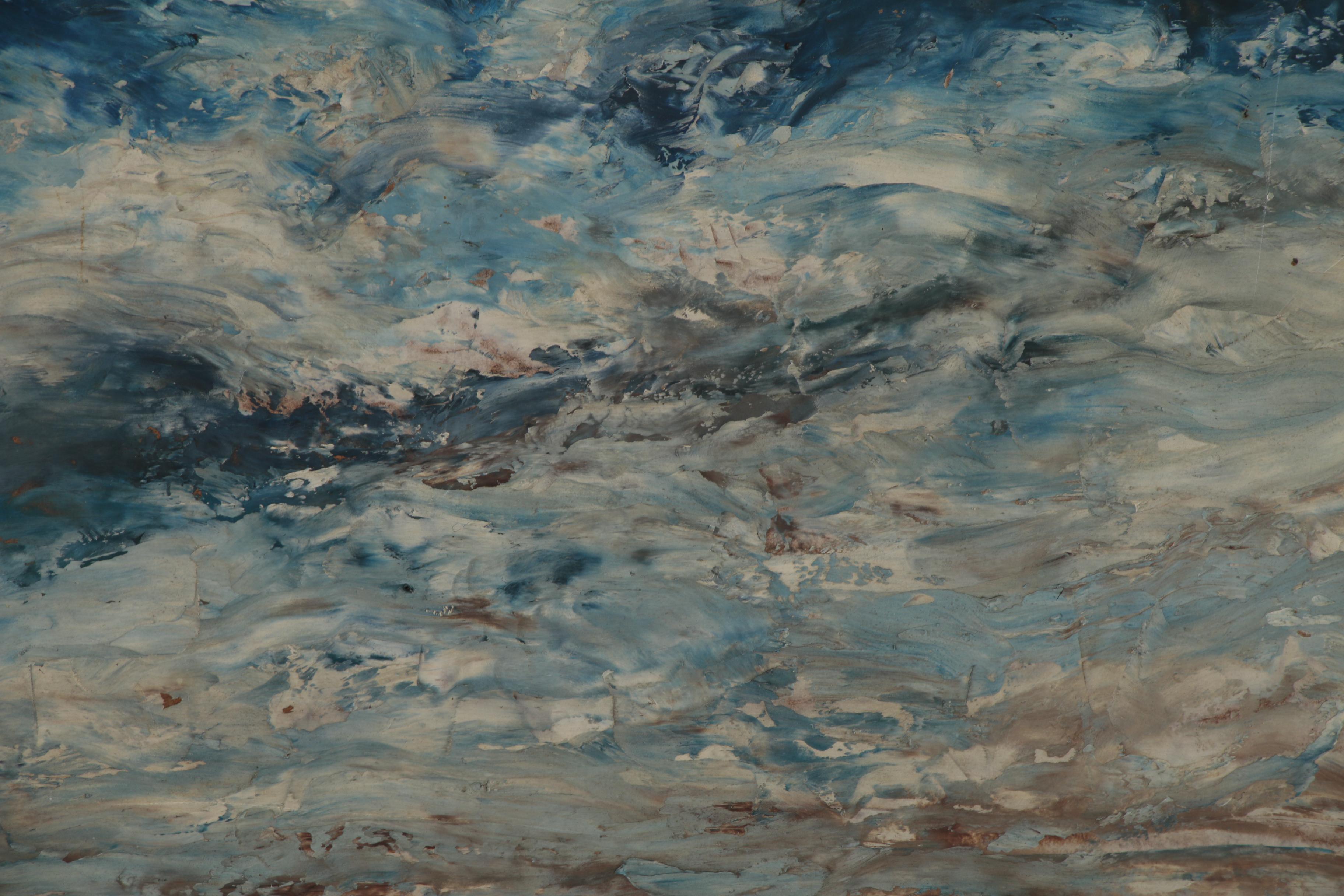 Wilhelm Kuhn Oil Painting of Seascape