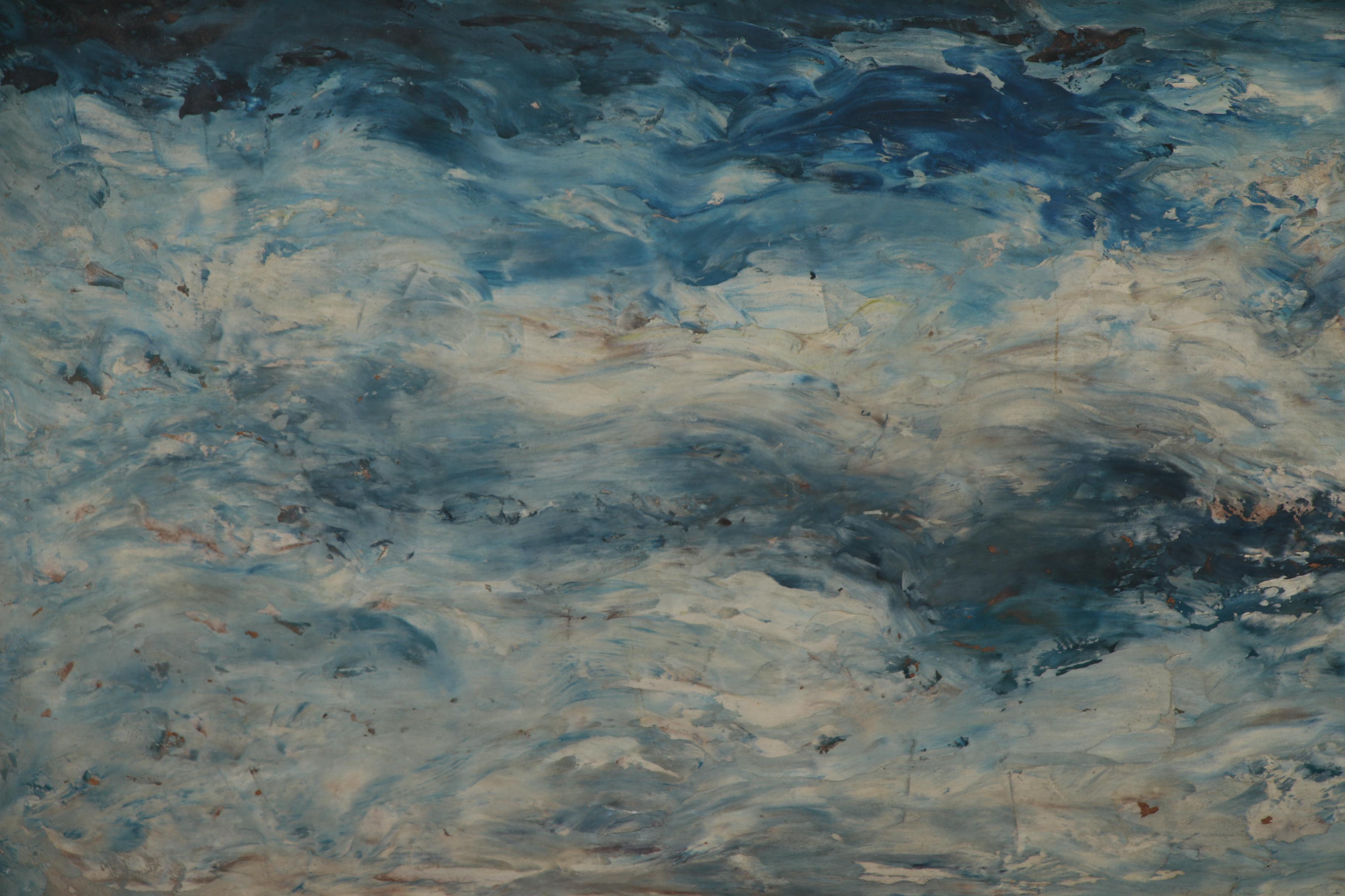 Wilhelm Kuhn Oil Painting of Seascape