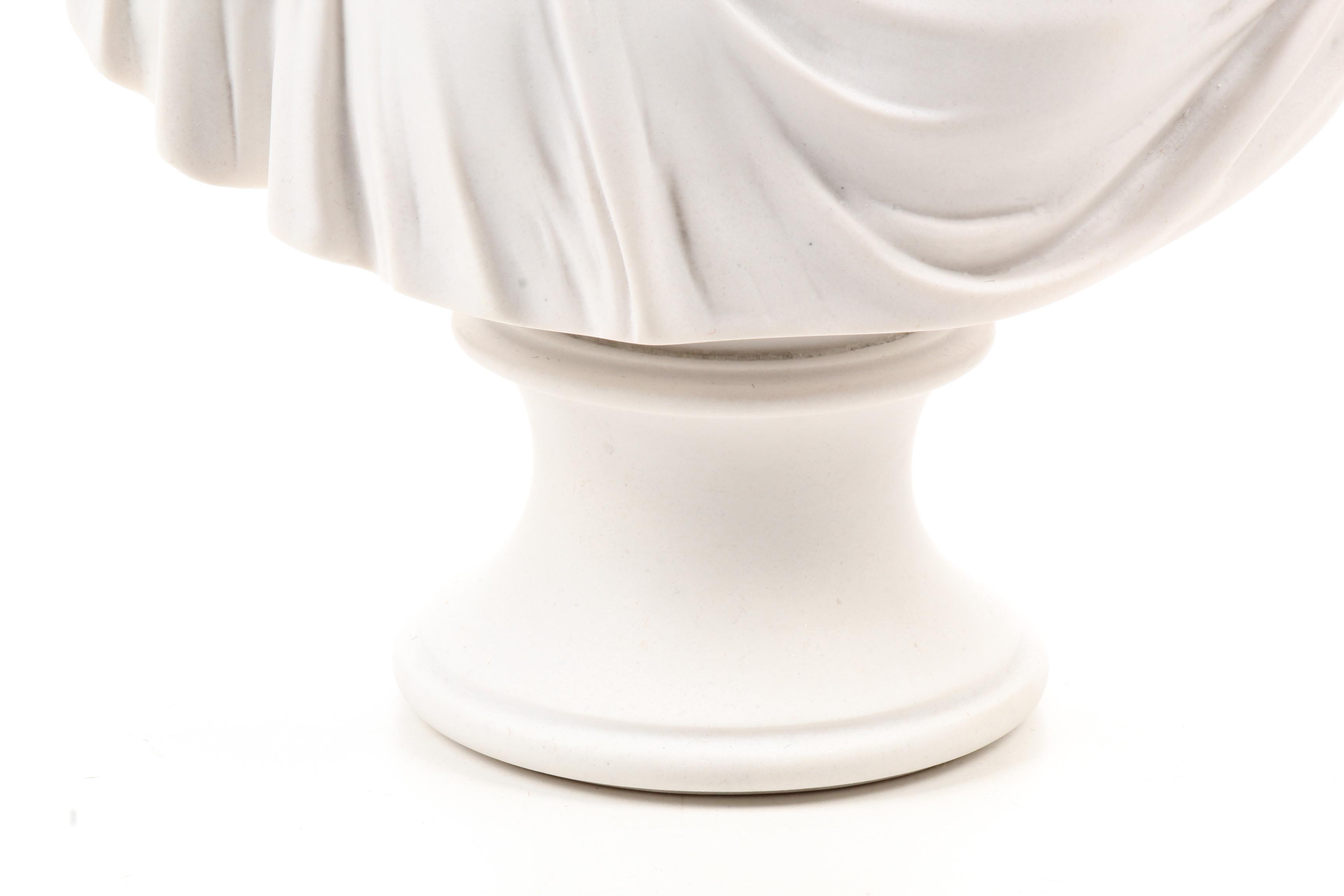 Sculptured Arts Studio Bust "The Veiled Bride" After Raffaele Monti