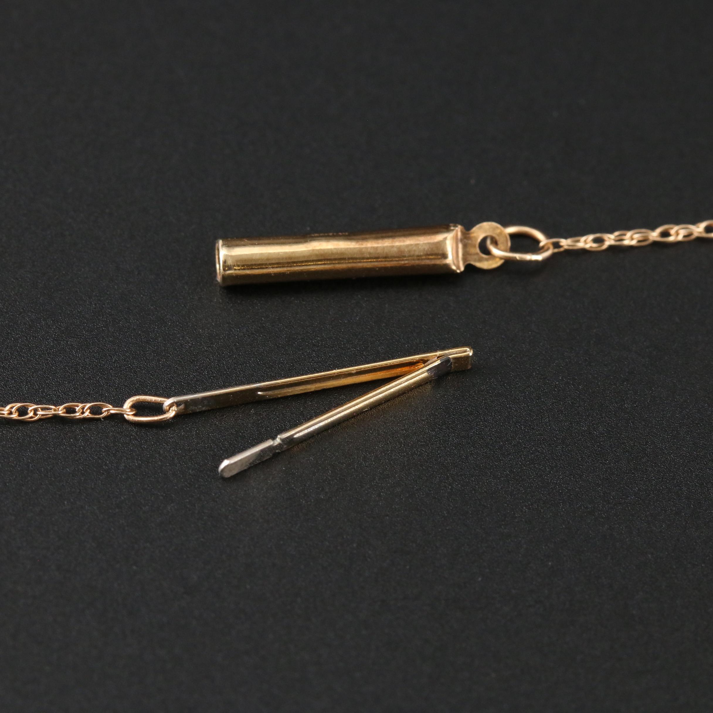 14K Yellow Gold "Add a Bead" Necklace