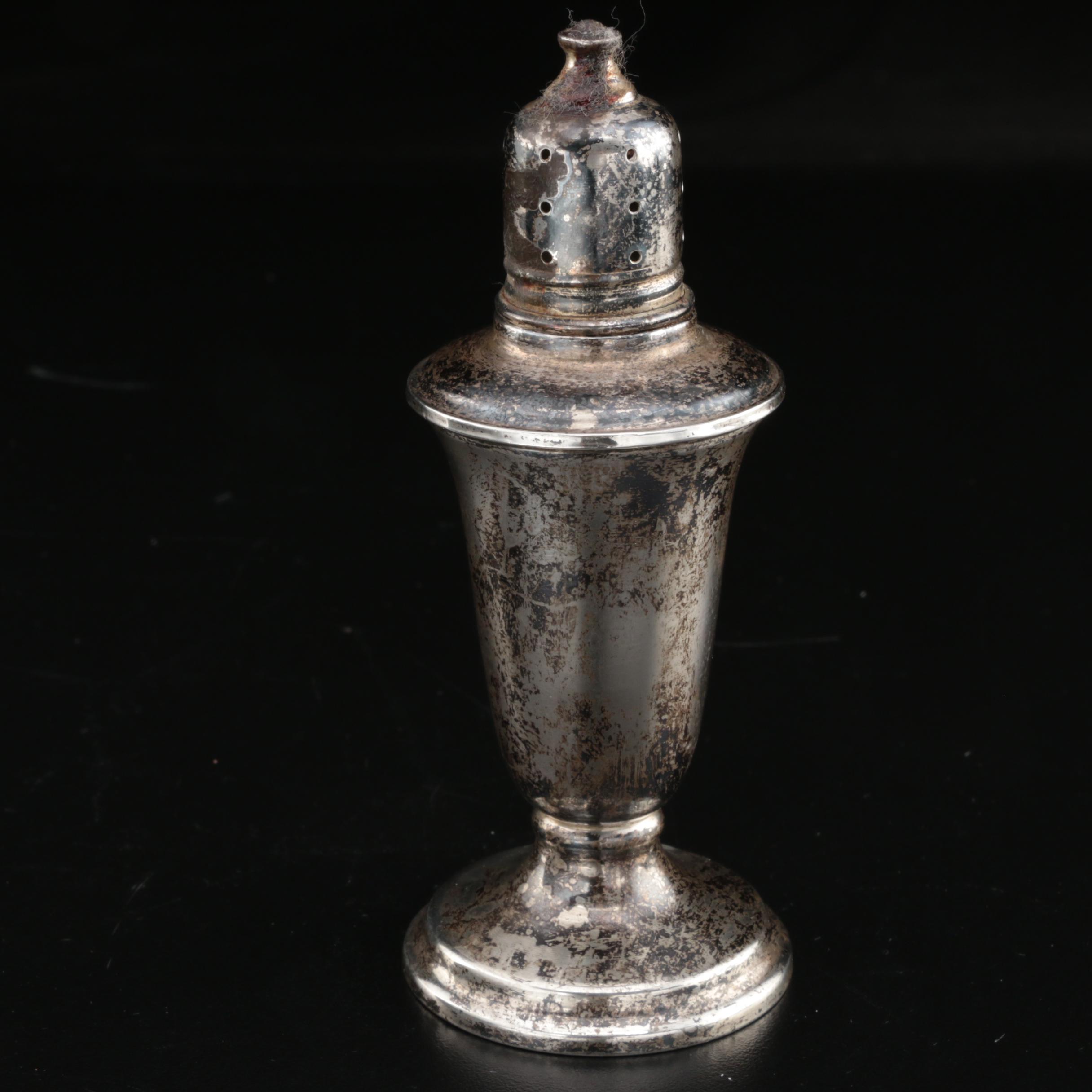 Revere Silversmiths Weighted Sterling Silver Salt and Pepper Shakers