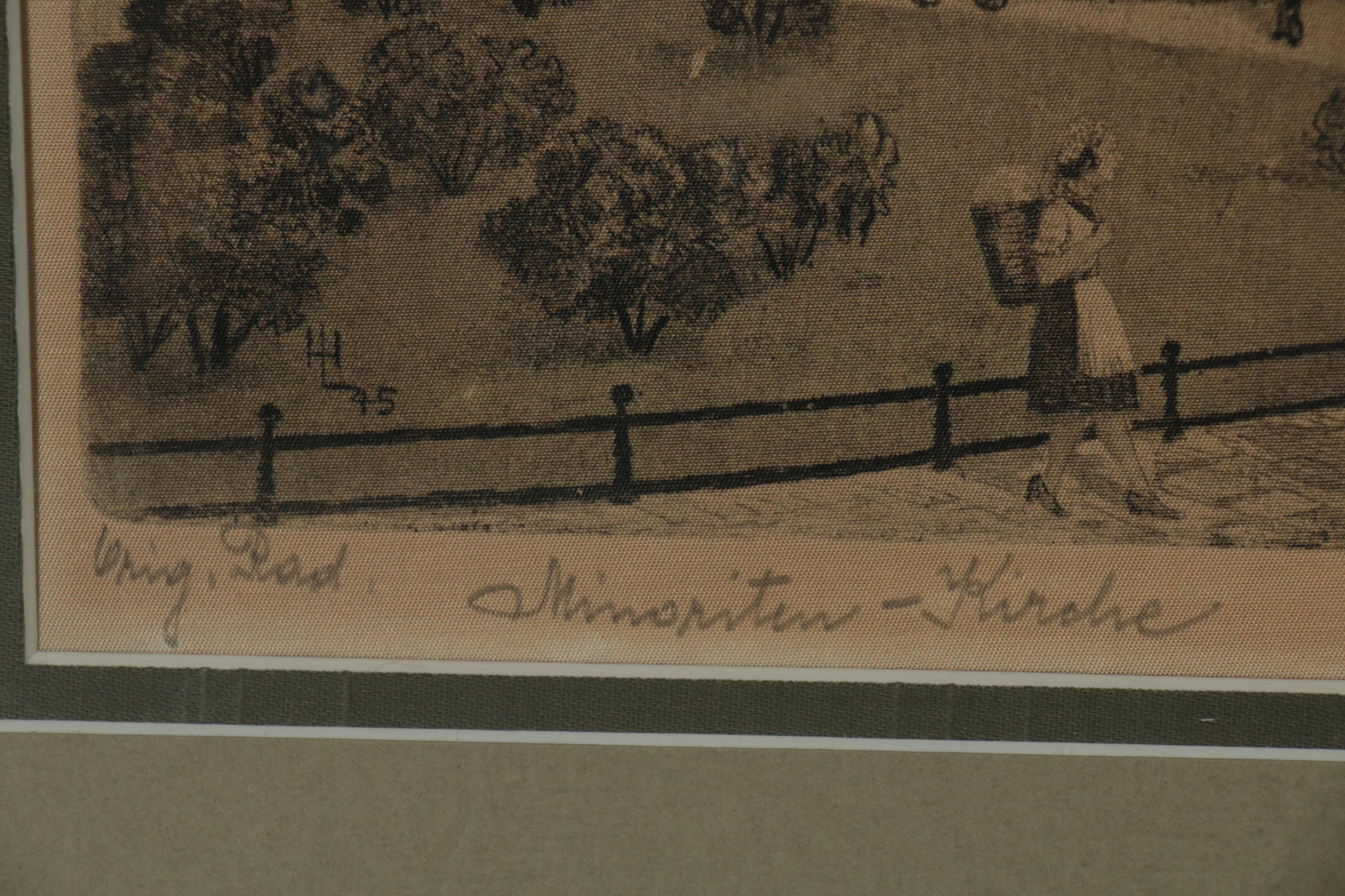 Hans Leisch Etchings of Austrian Cityscapes