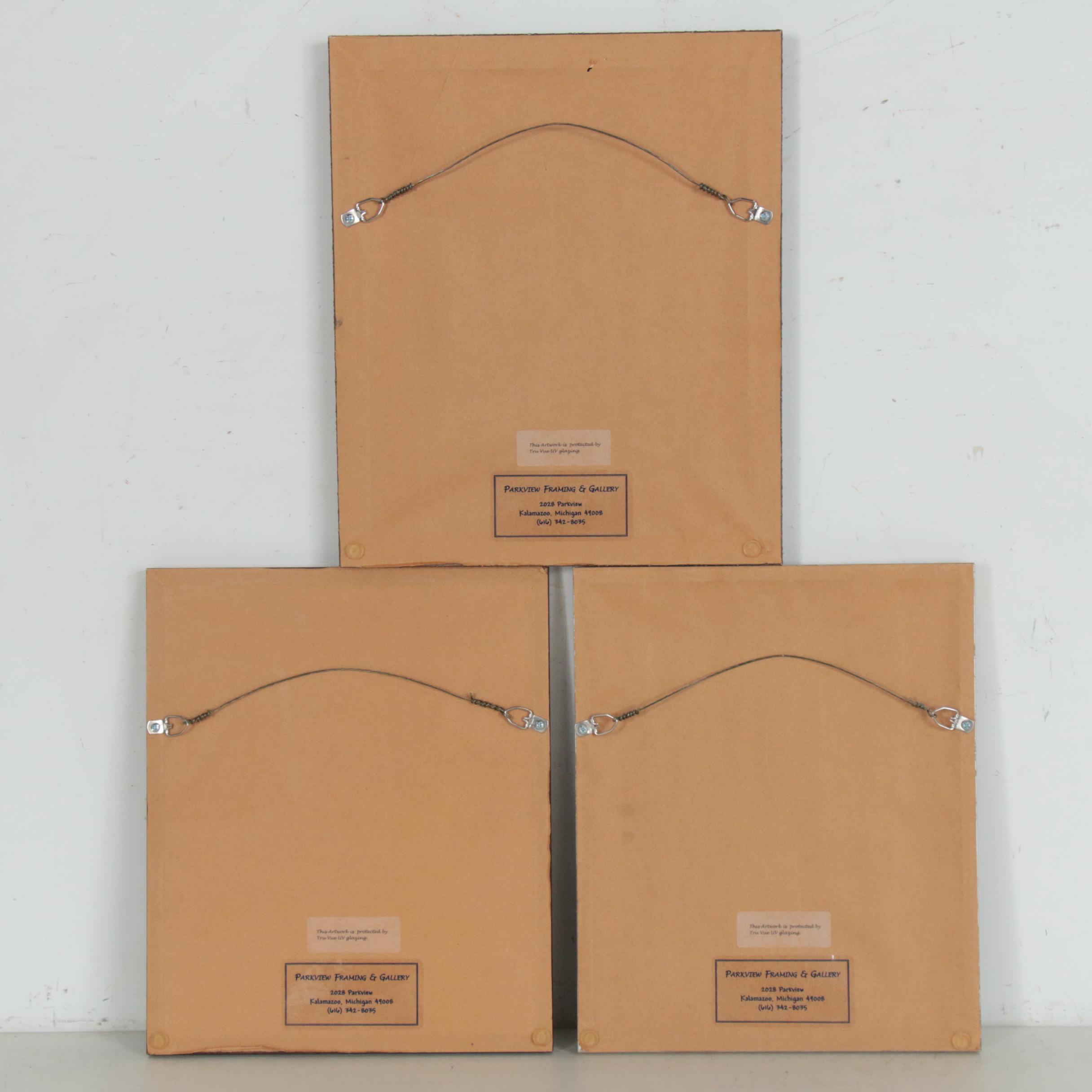 Hans Leisch Etchings of Austrian Cityscapes