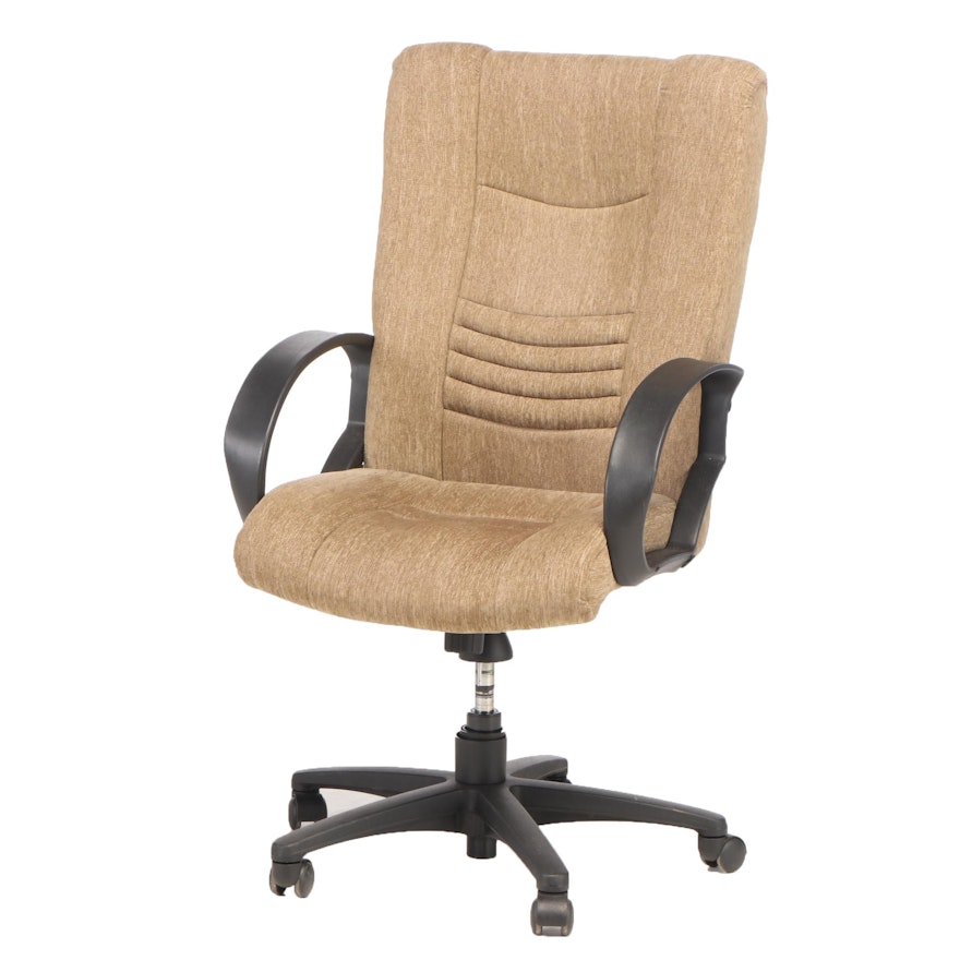 Sealy High-Back Upholstered Office Chair, 21st Century