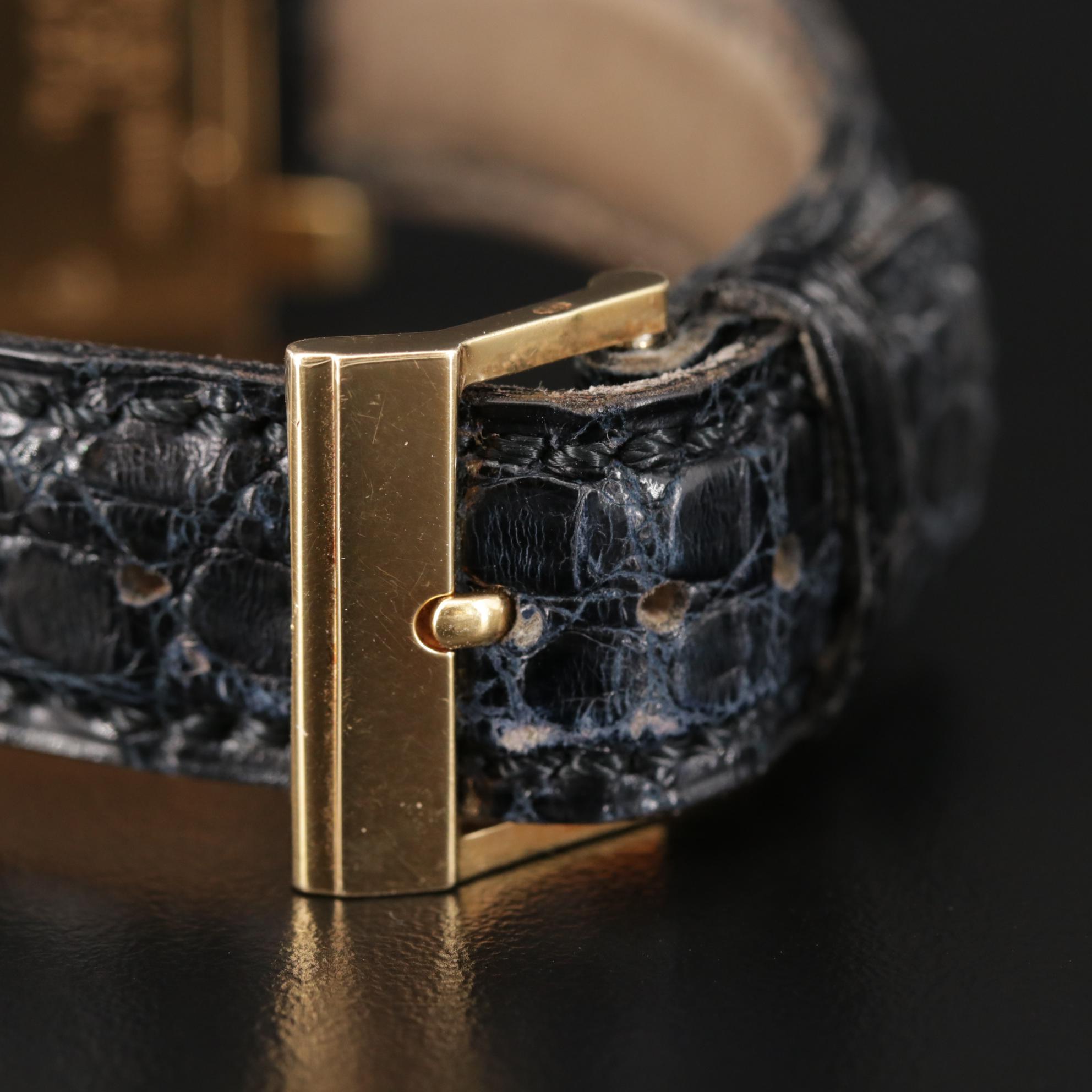 Bvlgari Quadratto SQ 27 Quartz 18K Yellow Gold Watch