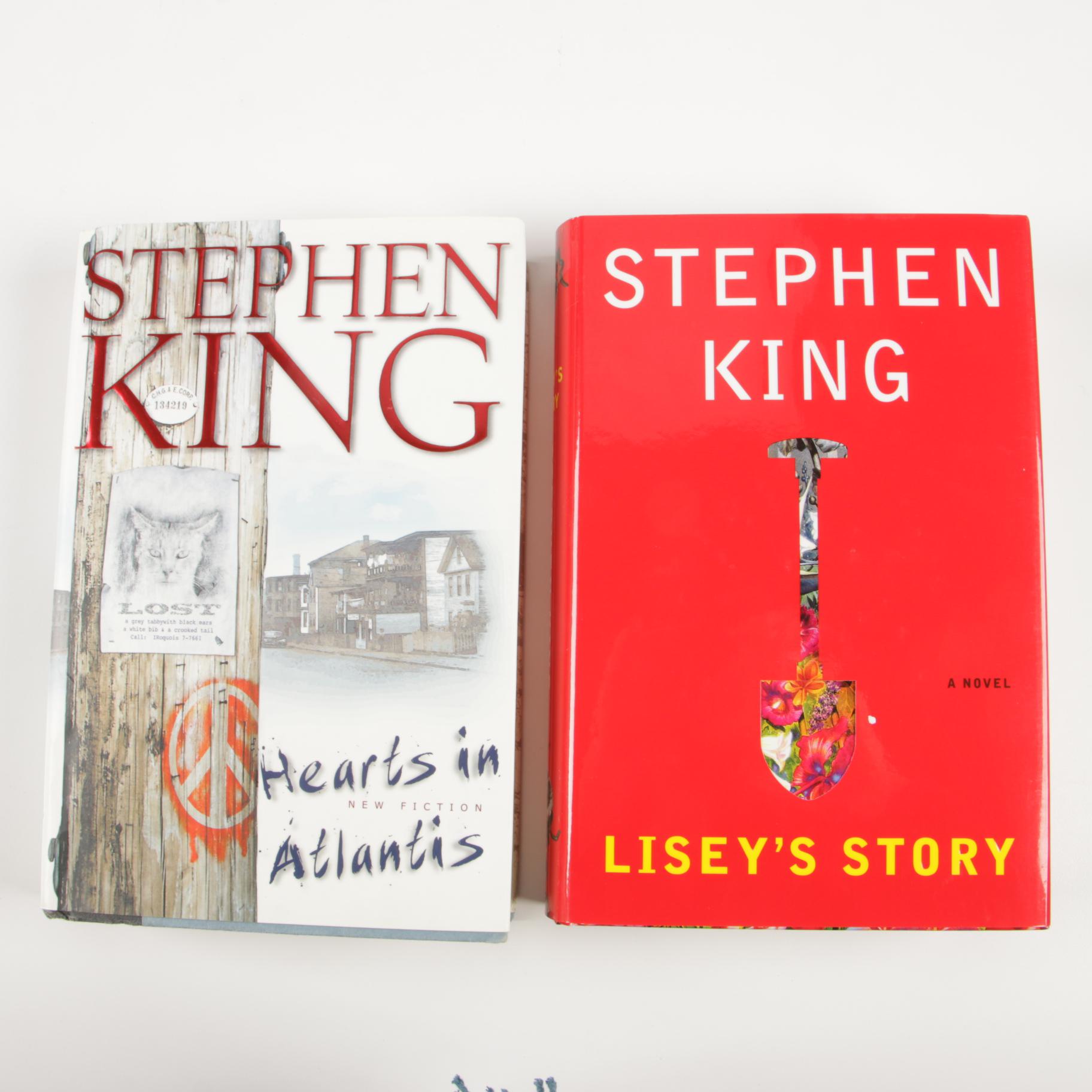 First Edition, First Printings Stephen King Books including "IT"