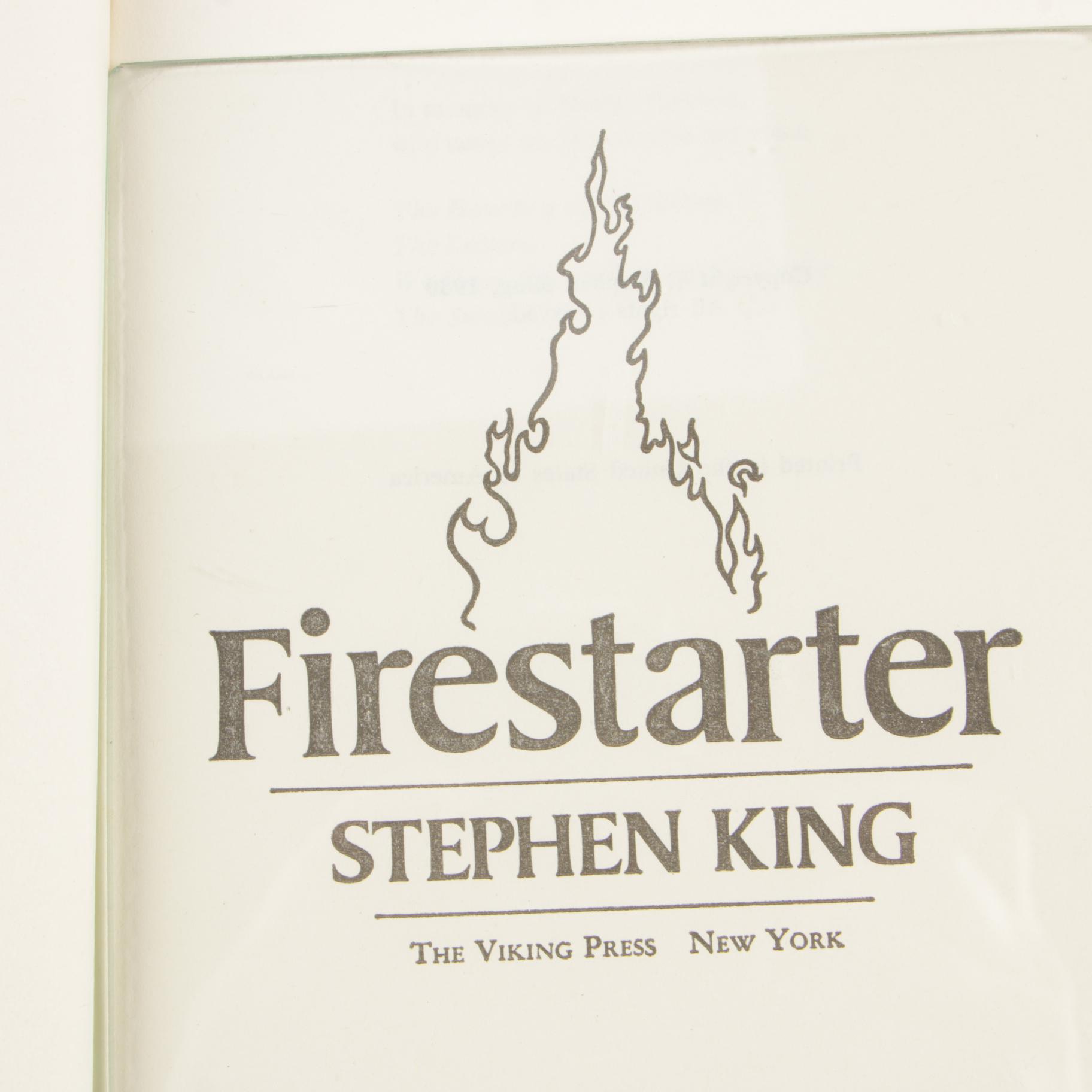 Stephen King Books featuring Early Printing and Book Club Editions