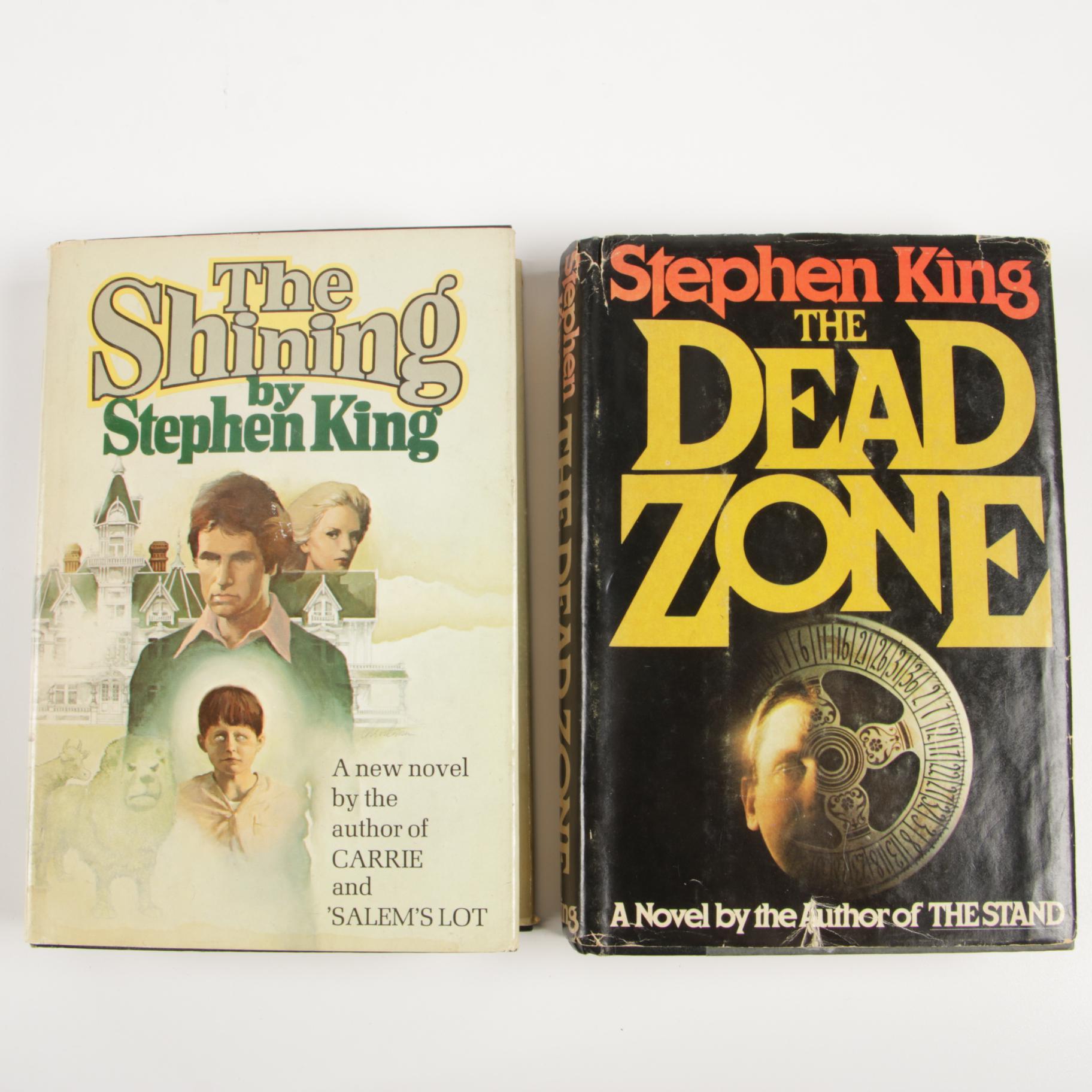 Stephen King Books featuring Early Printing and Book Club Editions