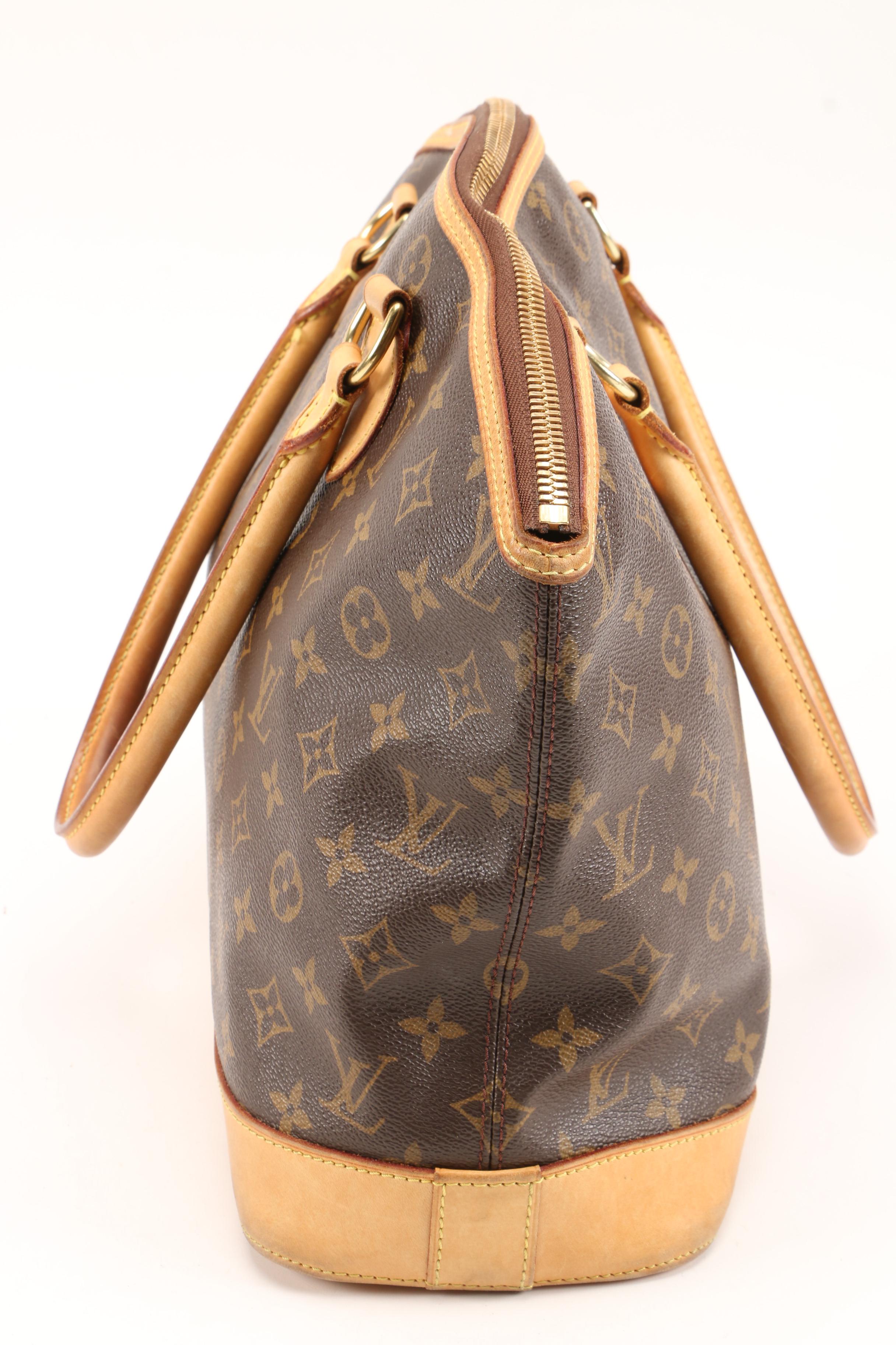 Louis Vuitton Monogram Canvas Lockit Horizontal Bag