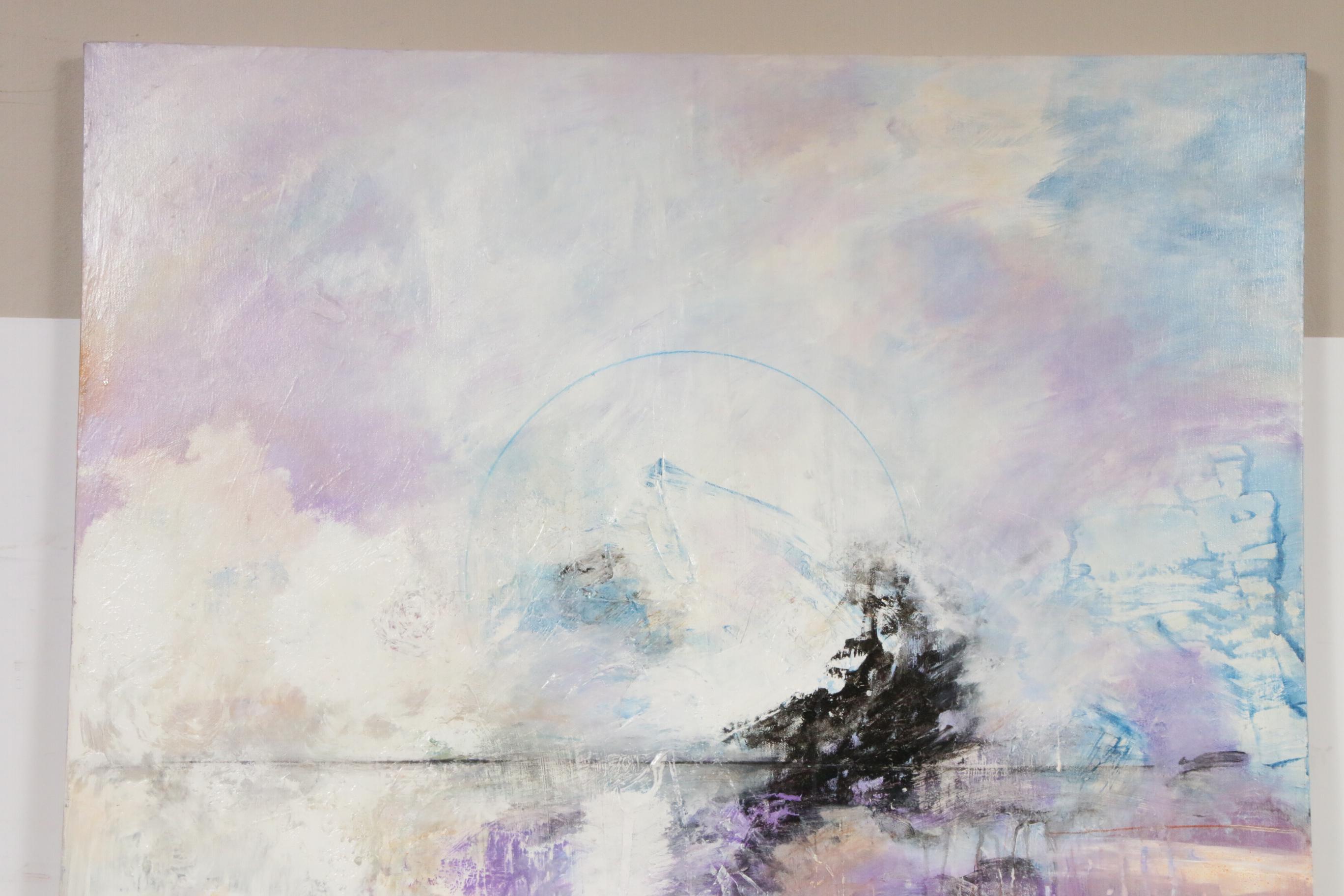 David Senecal Acrylic Painting "Lod"