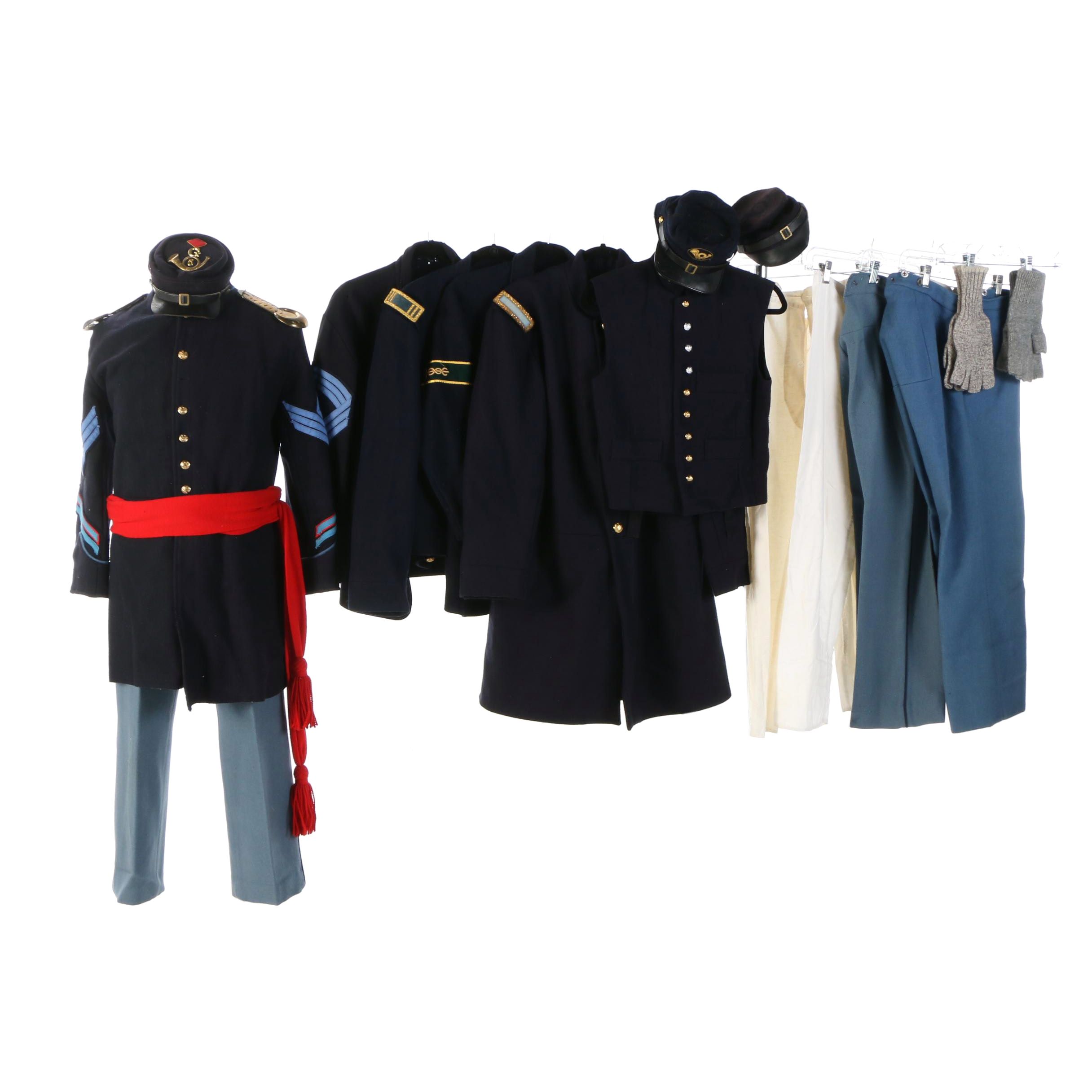 Reenactment Civil War Union Army Uniforms with Accessories