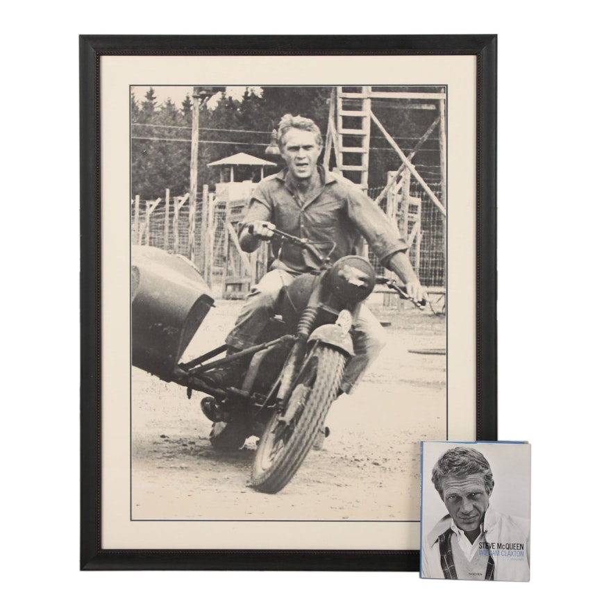 "Steve McQueen: William Claxton Photographs" Book and "The Great Escape" Poster