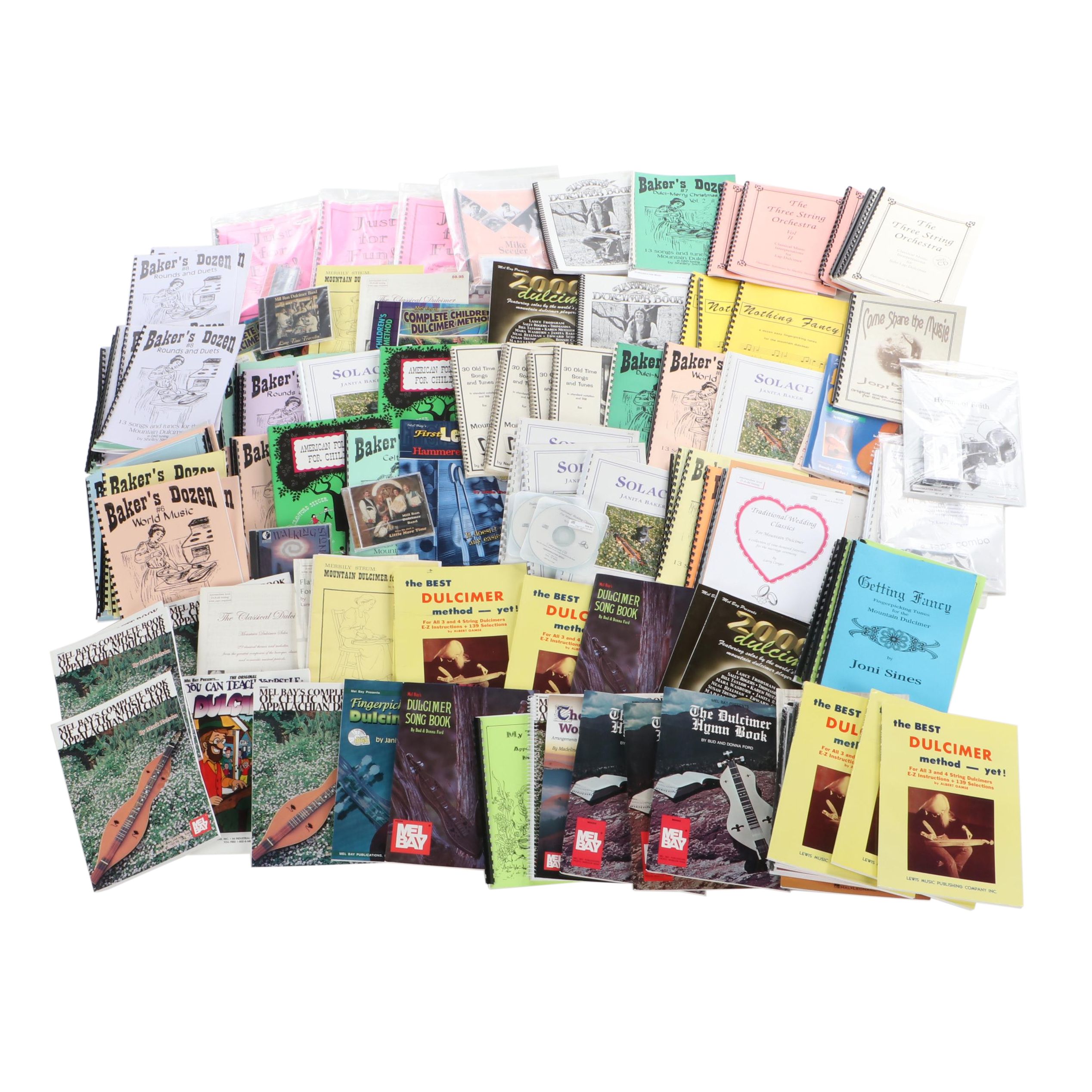 Mountain, Hammered and Fretted Dulcimer Songbooks and Instruction Manuals