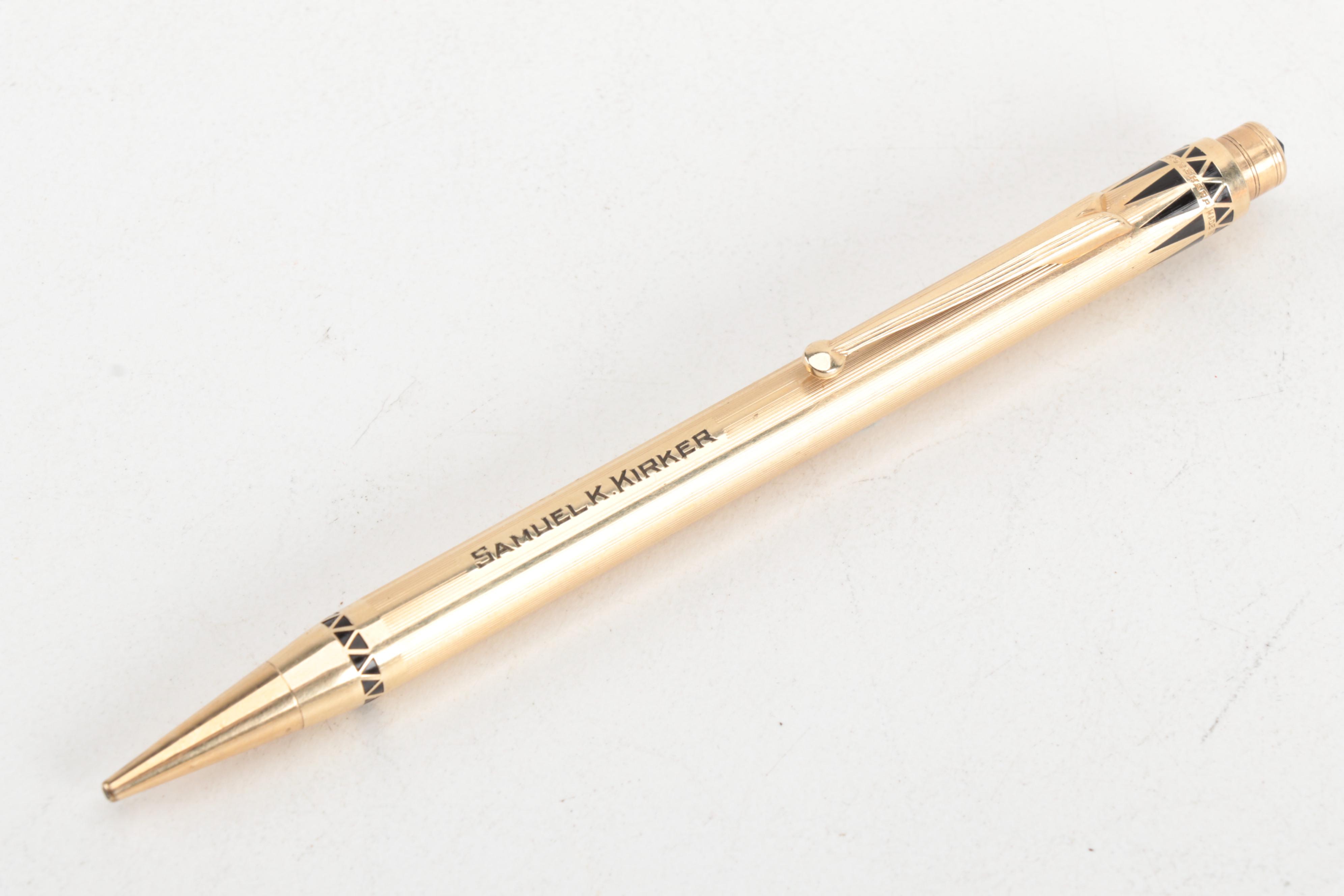 Wahl Eversharp "Coronet" Repeating Pencil and Waterman "Bamboo" Ring Top Pencil