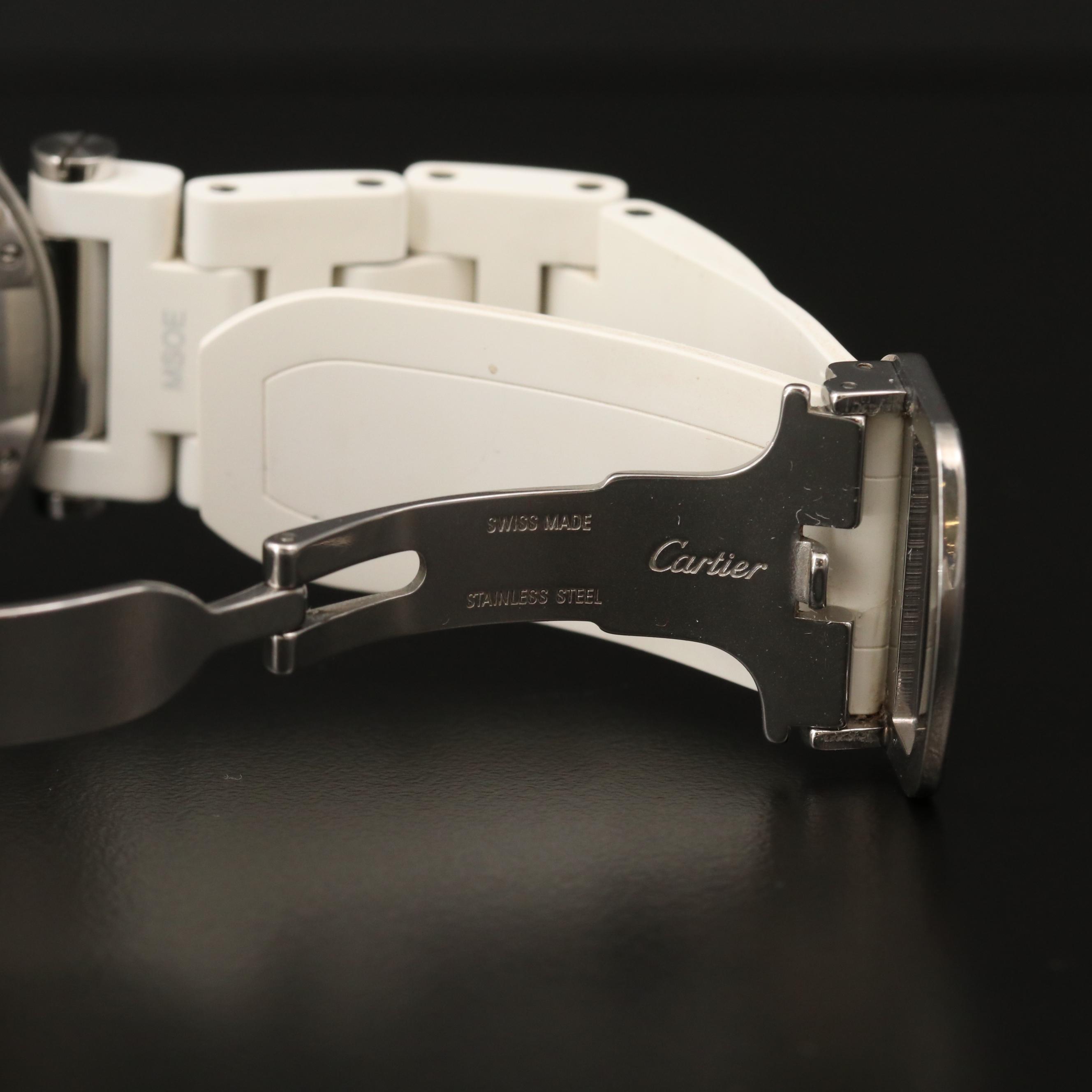 Cartier Pasha Seatimer 18K Rose Gold and Stainless Steel Chronograph Watch