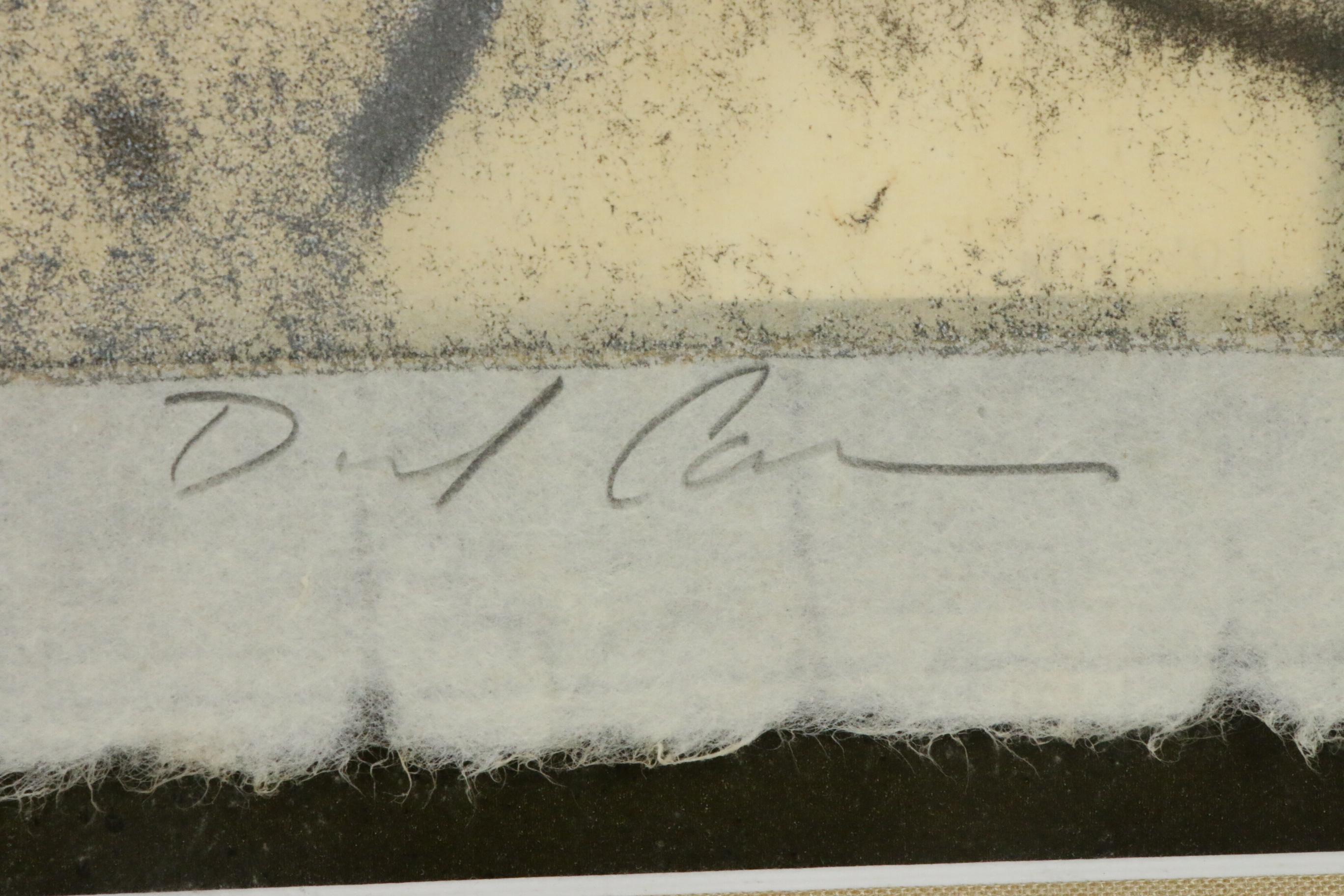 David Carrino Relief Print "May I," circa 1996