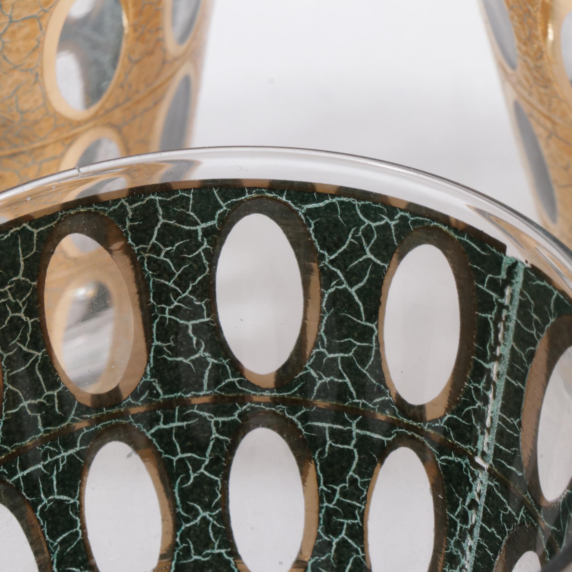 Culver "Piza" Old Fashioned Glasses, Mid-20th Century