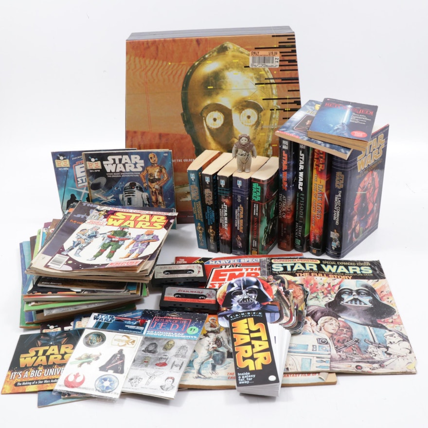 "Star Wars" Novels, Comics, RPG Books, and Paper Ephemera