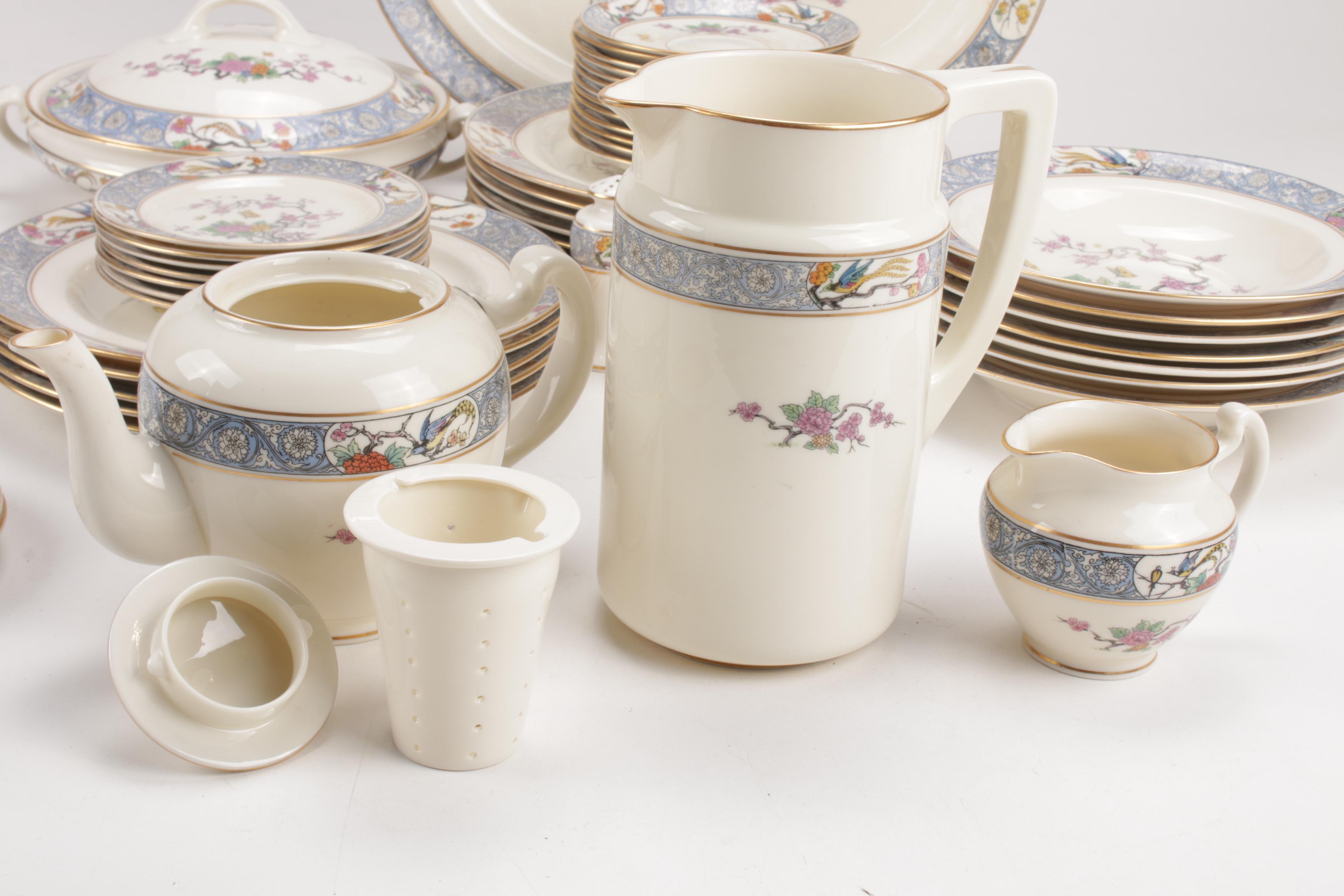 Lenox "Ming" Bone China Dinnerware and Tea Service